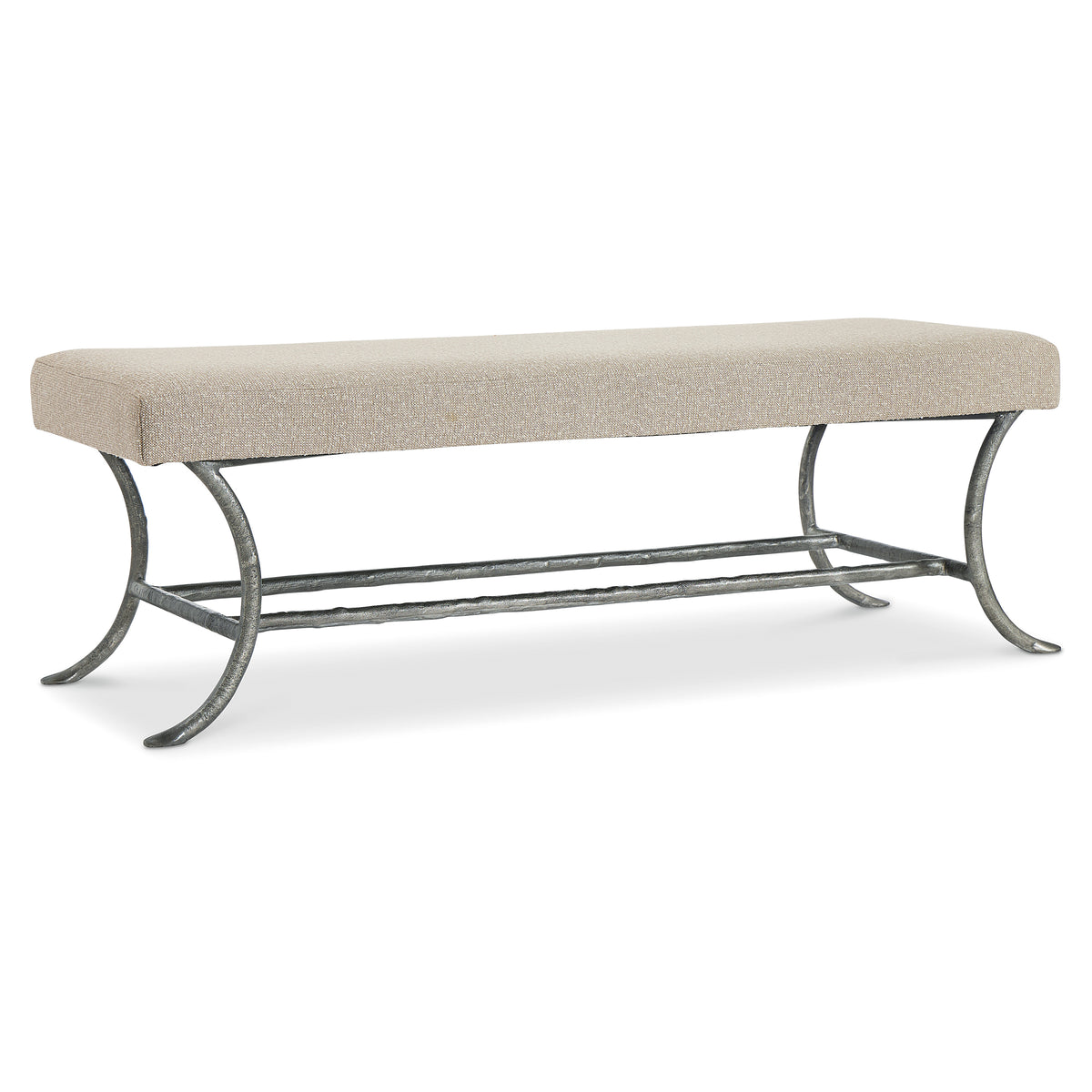 Bernhardt Living Dilworth Bench in Beige, primary product view