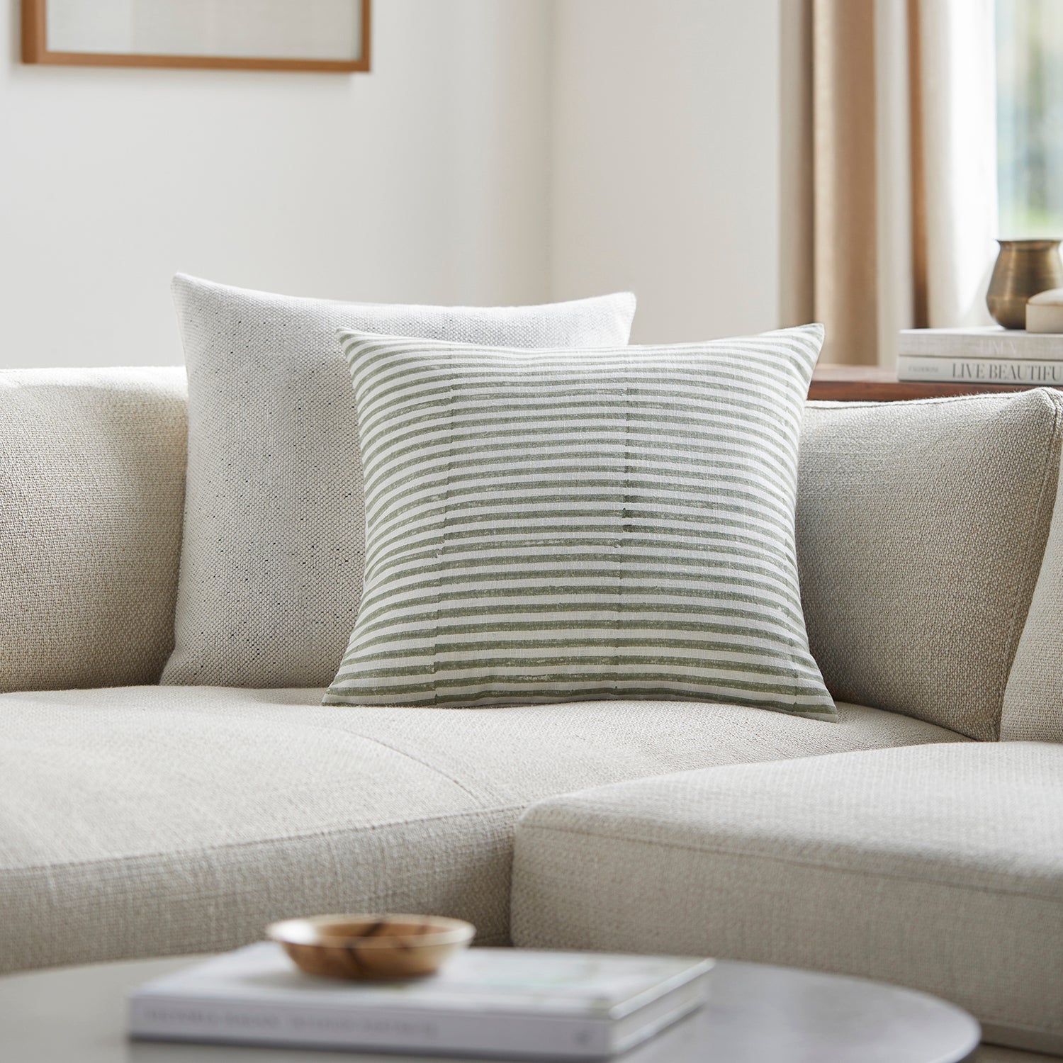 Chateau de Chic Stripe Throw Pillow