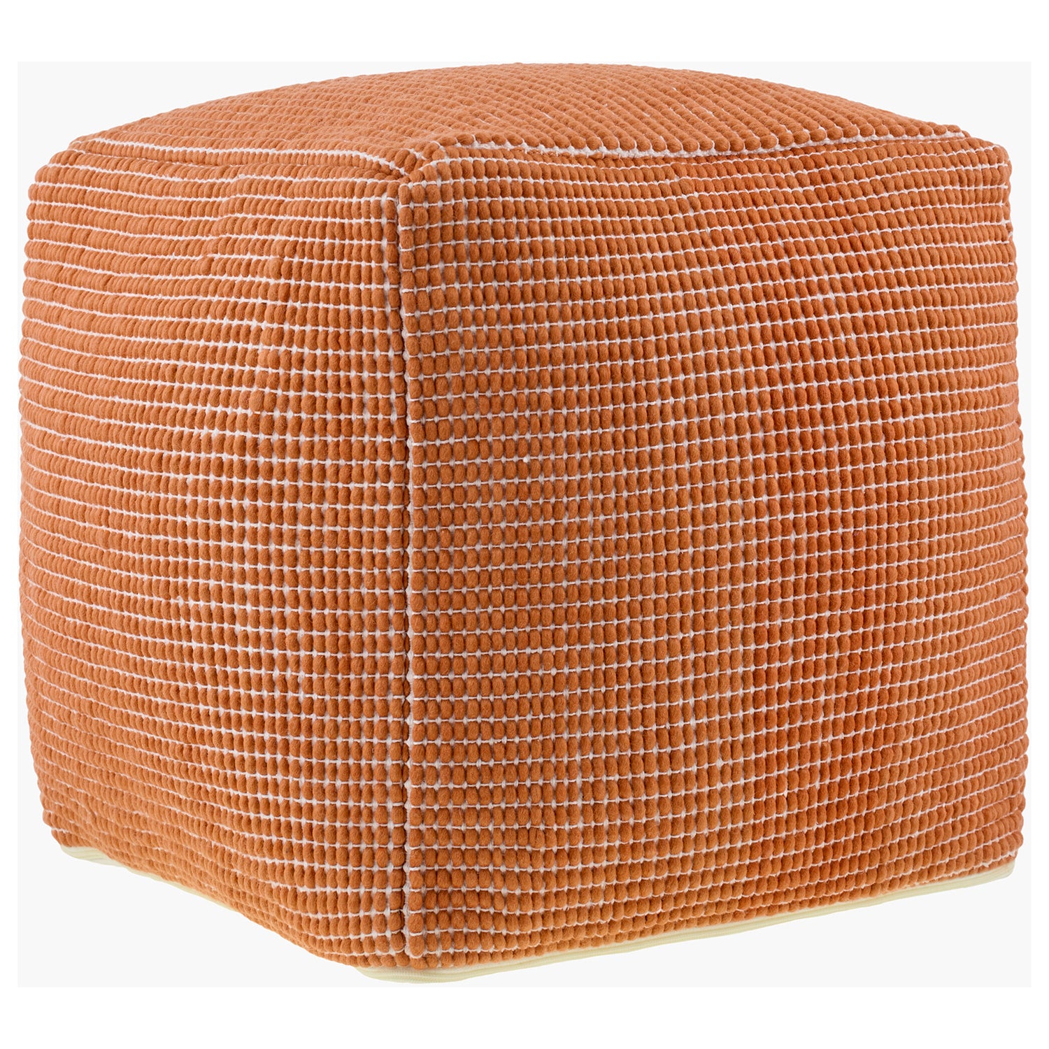 Chunky Grid Pouf