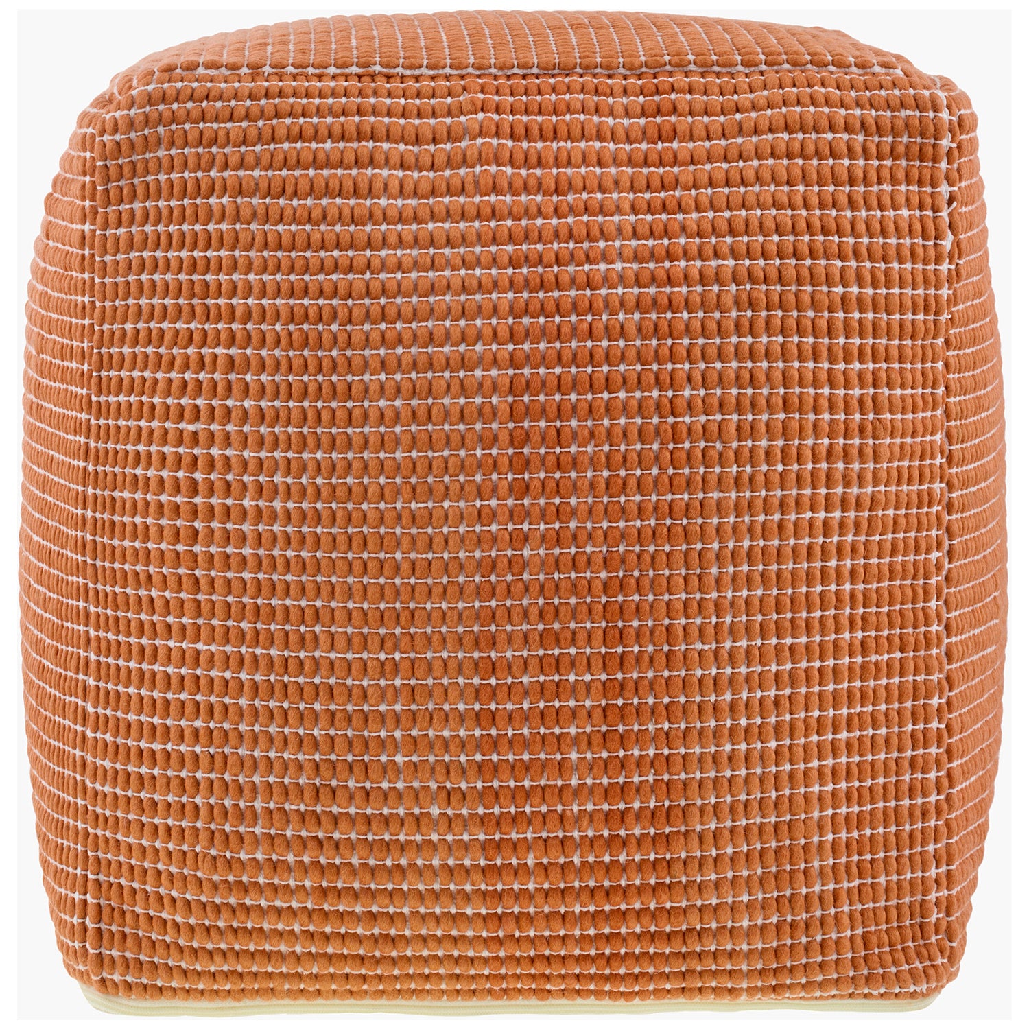 Chunky Grid Pouf