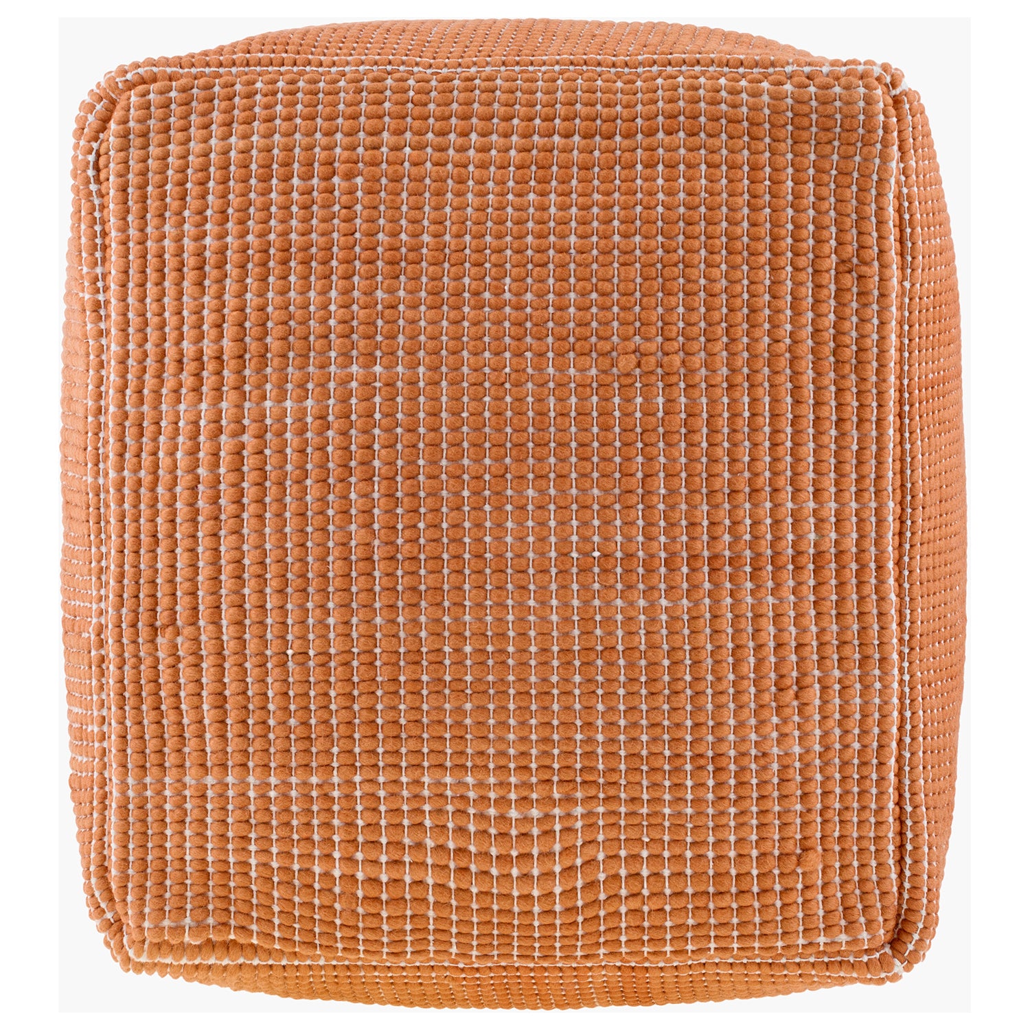 Chunky Grid Pouf