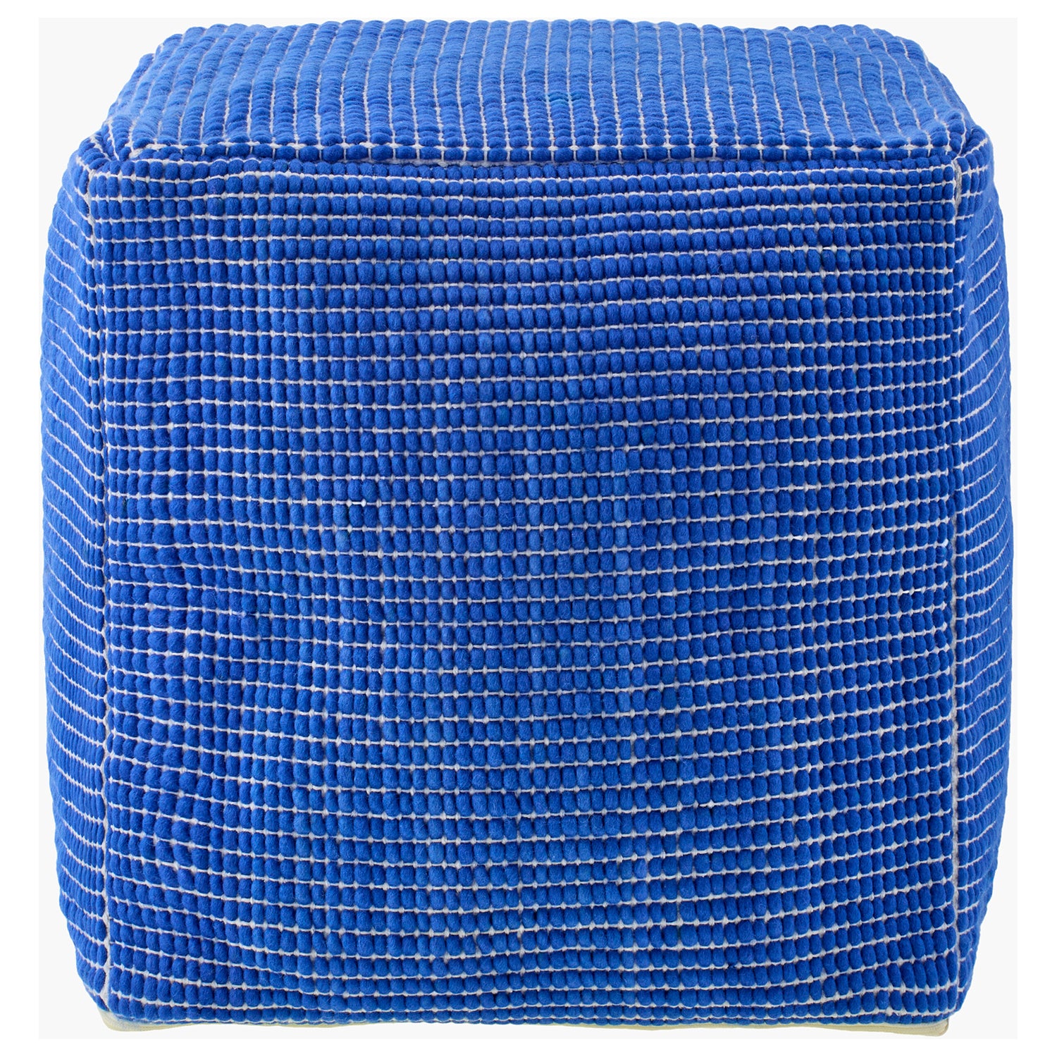 Chunky Grid Pouf