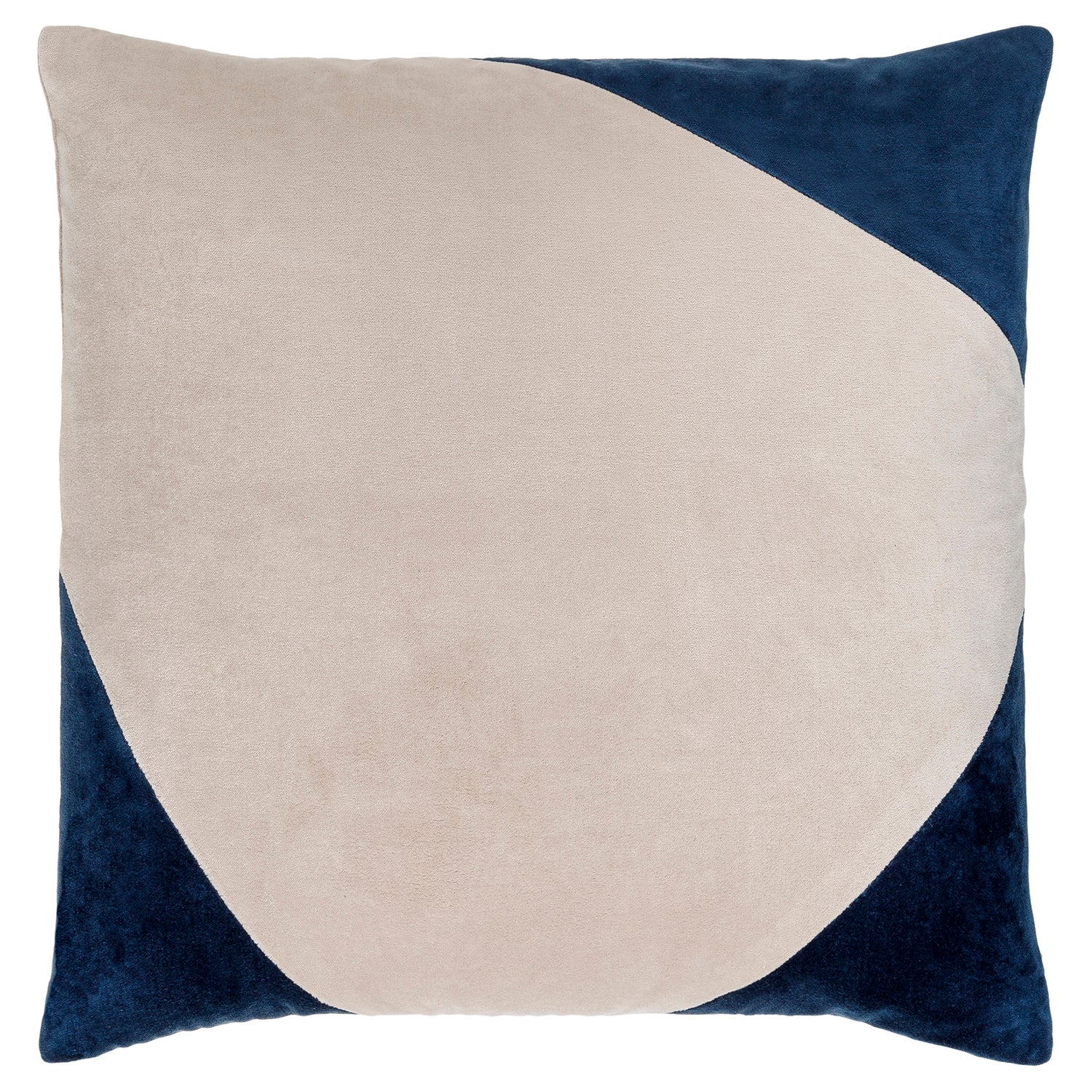 Cotton Velvet Drop Throw Pillow