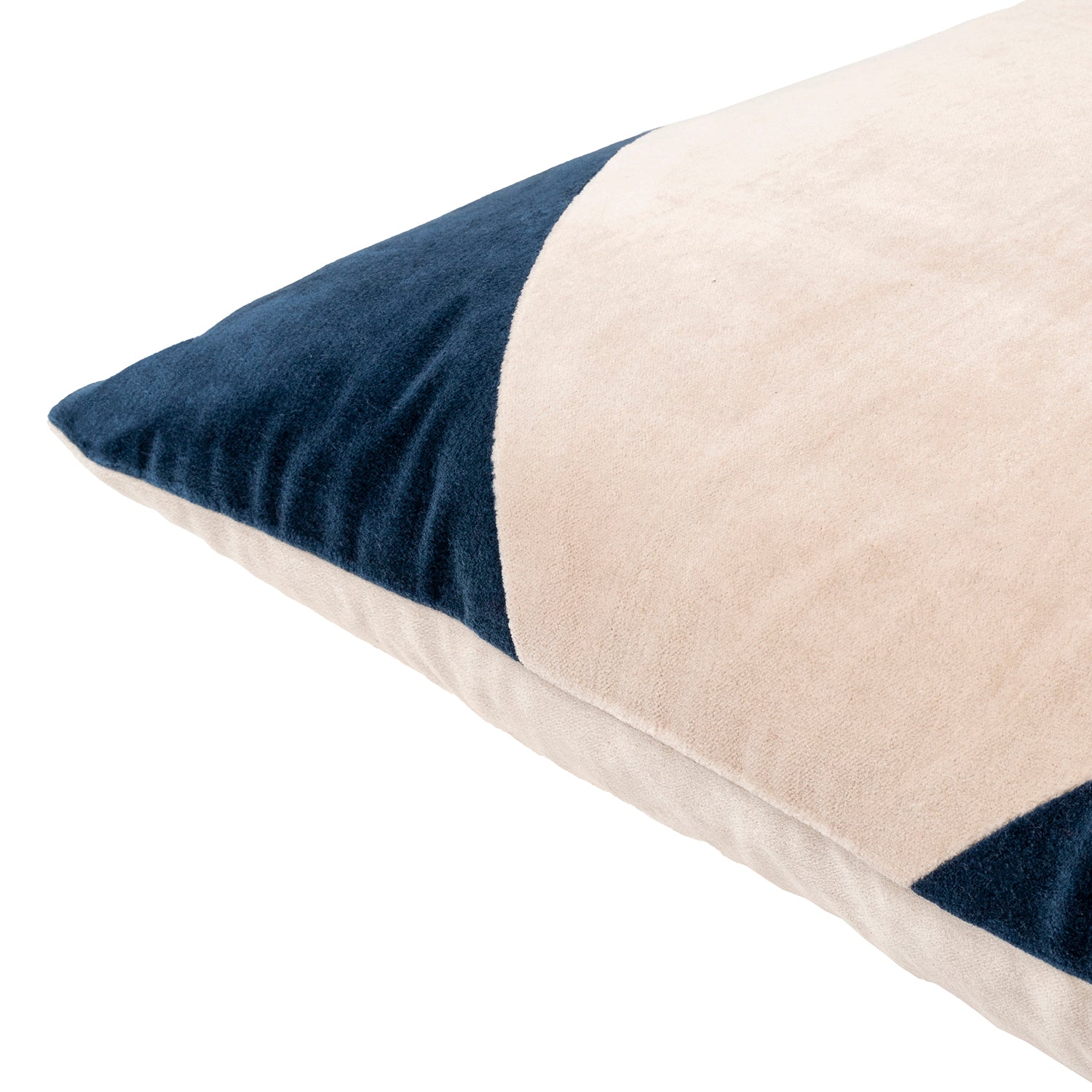 Cotton Velvet Drop Throw Pillow