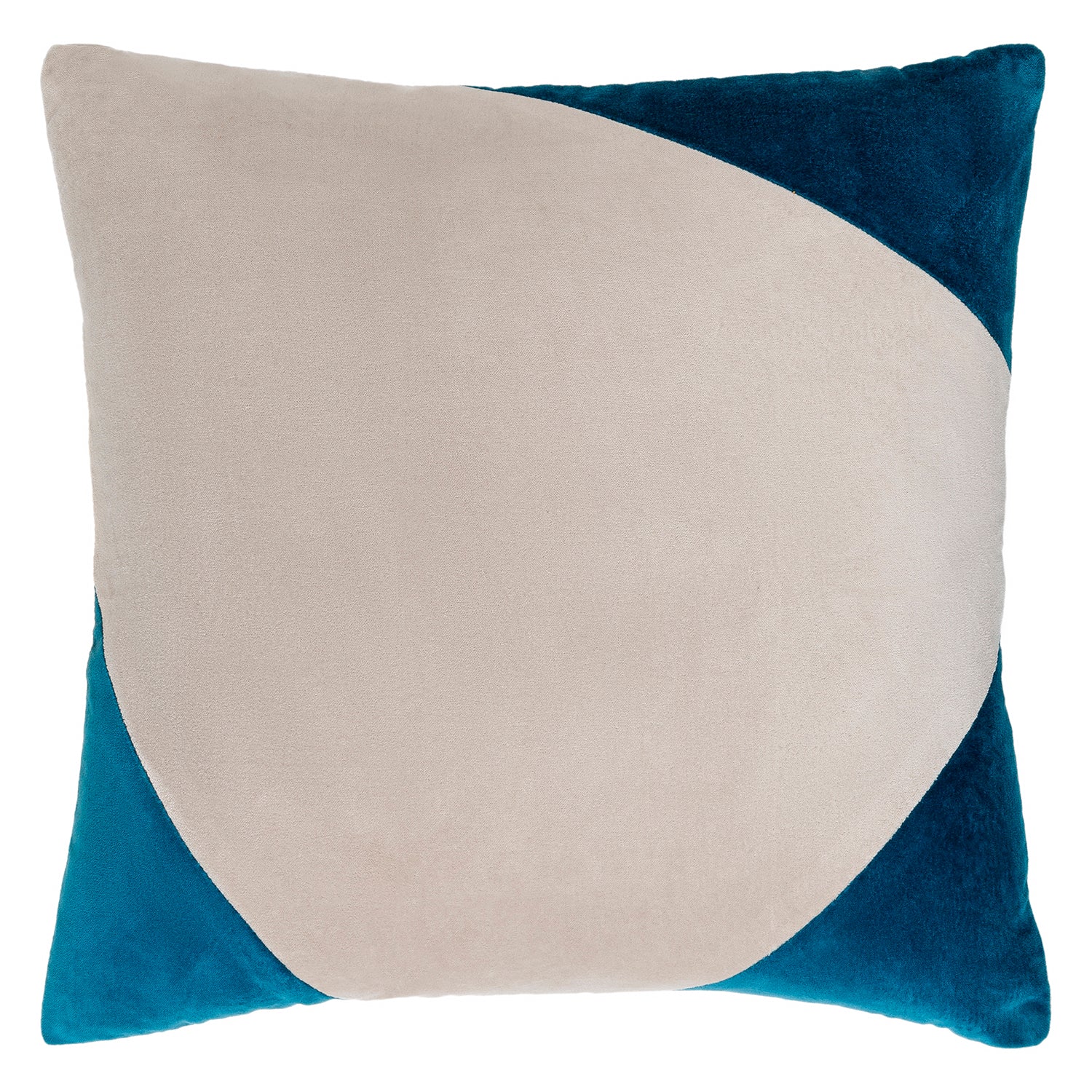 Cotton Velvet Drop Throw Pillow