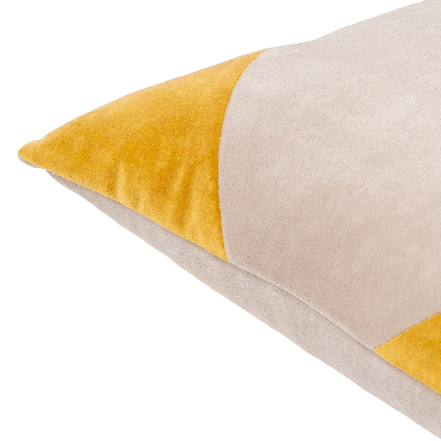 Cotton Velvet Drop Throw Pillow