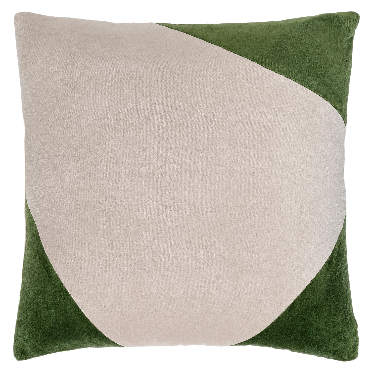 Cotton Velvet Drop Throw Pillow