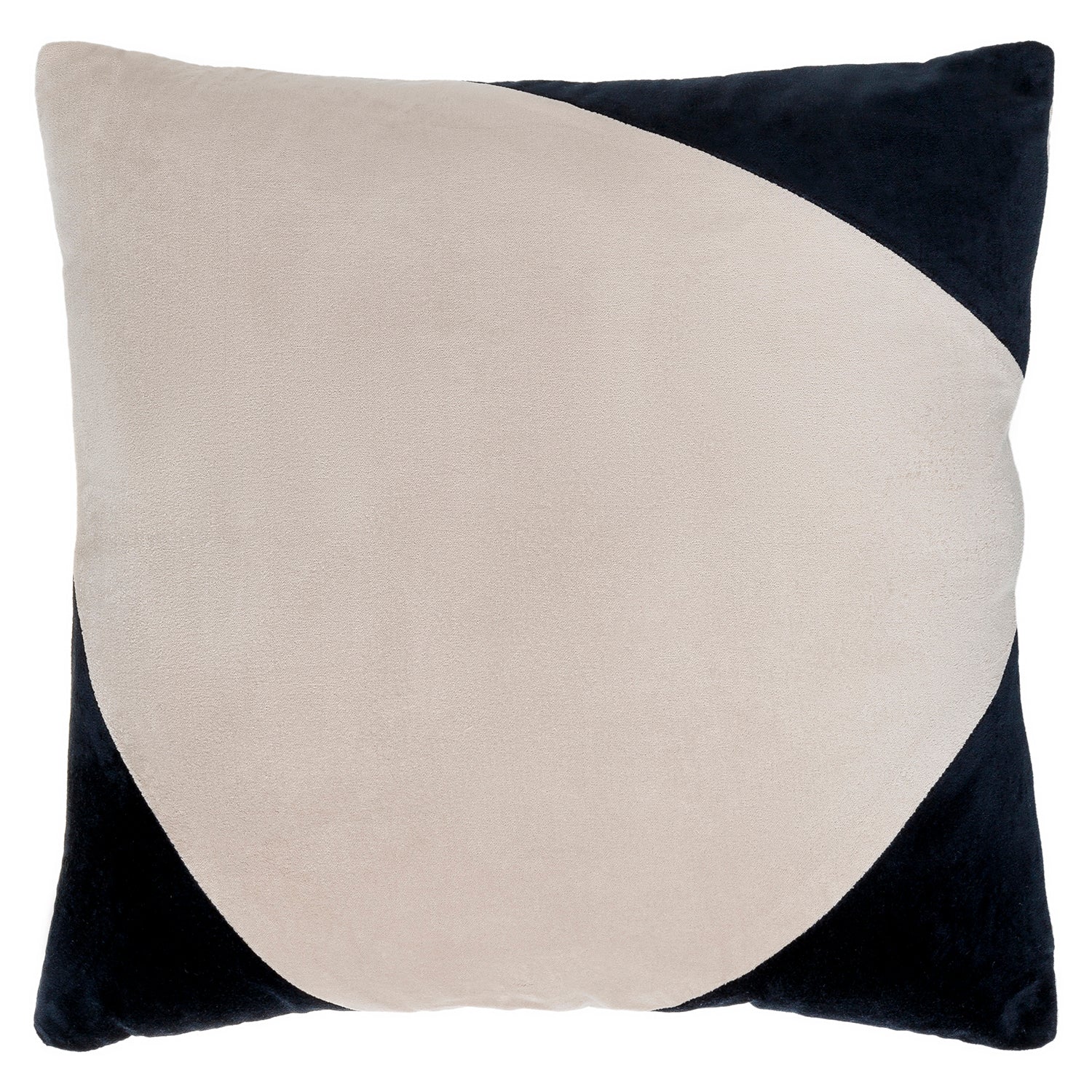 Cotton Velvet Drop Throw Pillow
