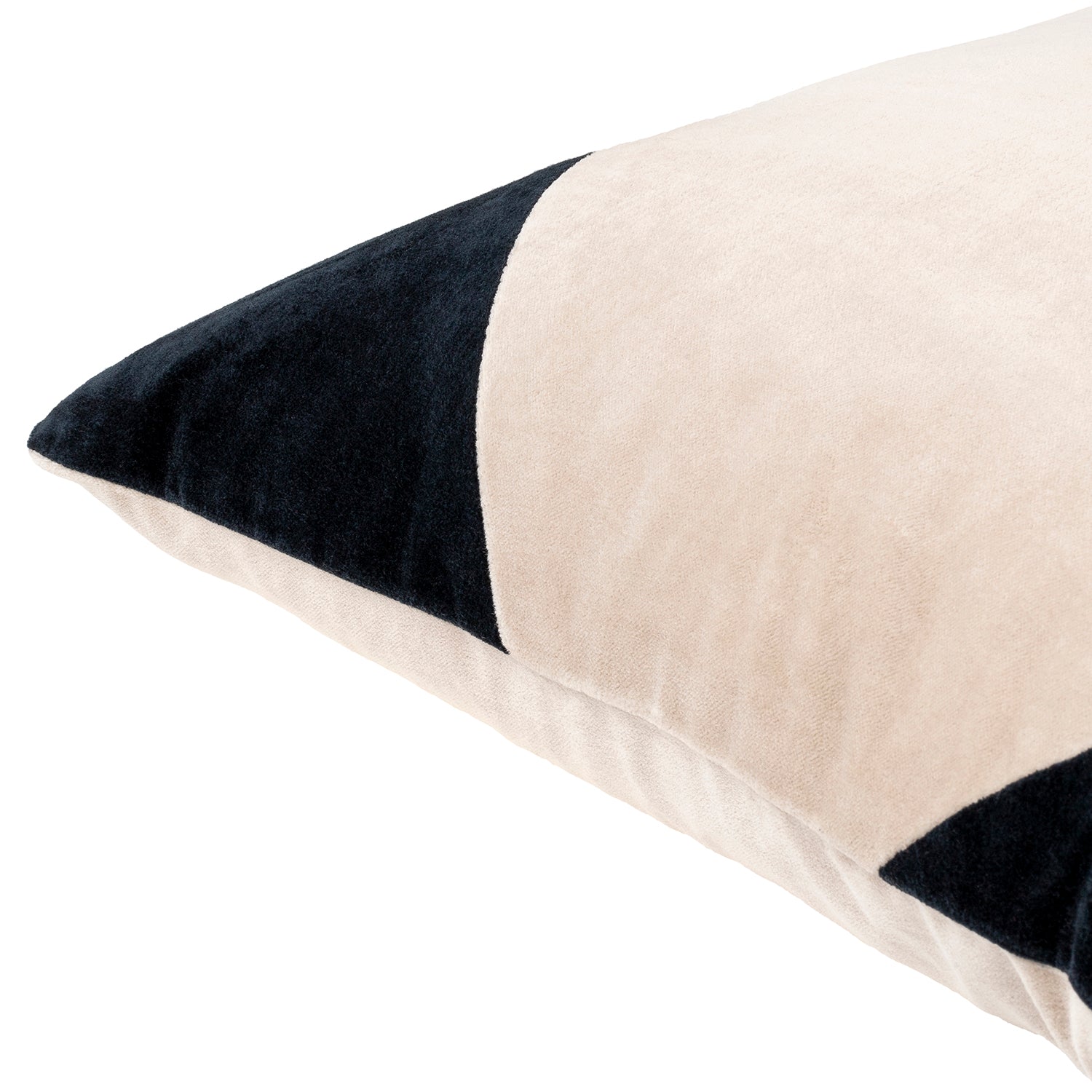 Cotton Velvet Drop Throw Pillow