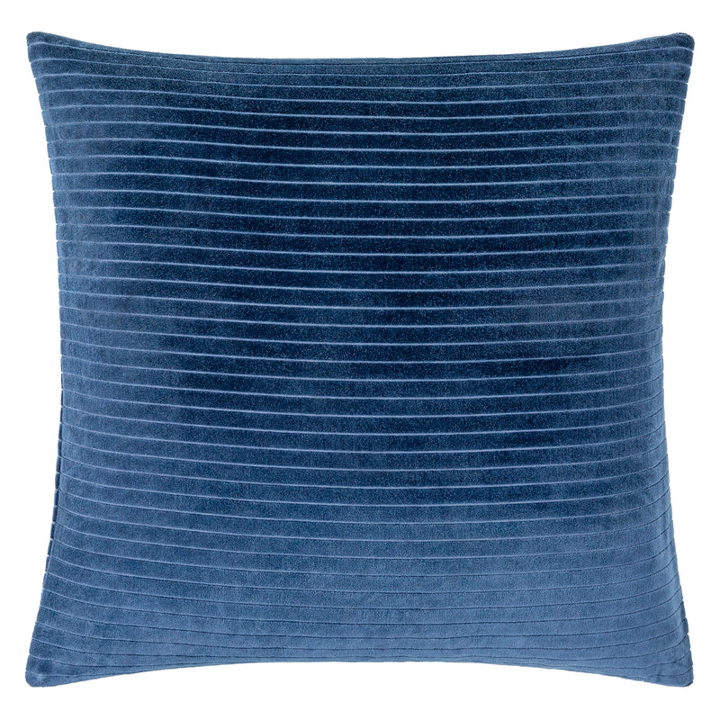 Cotton Velvet Stripe Throw Pillow