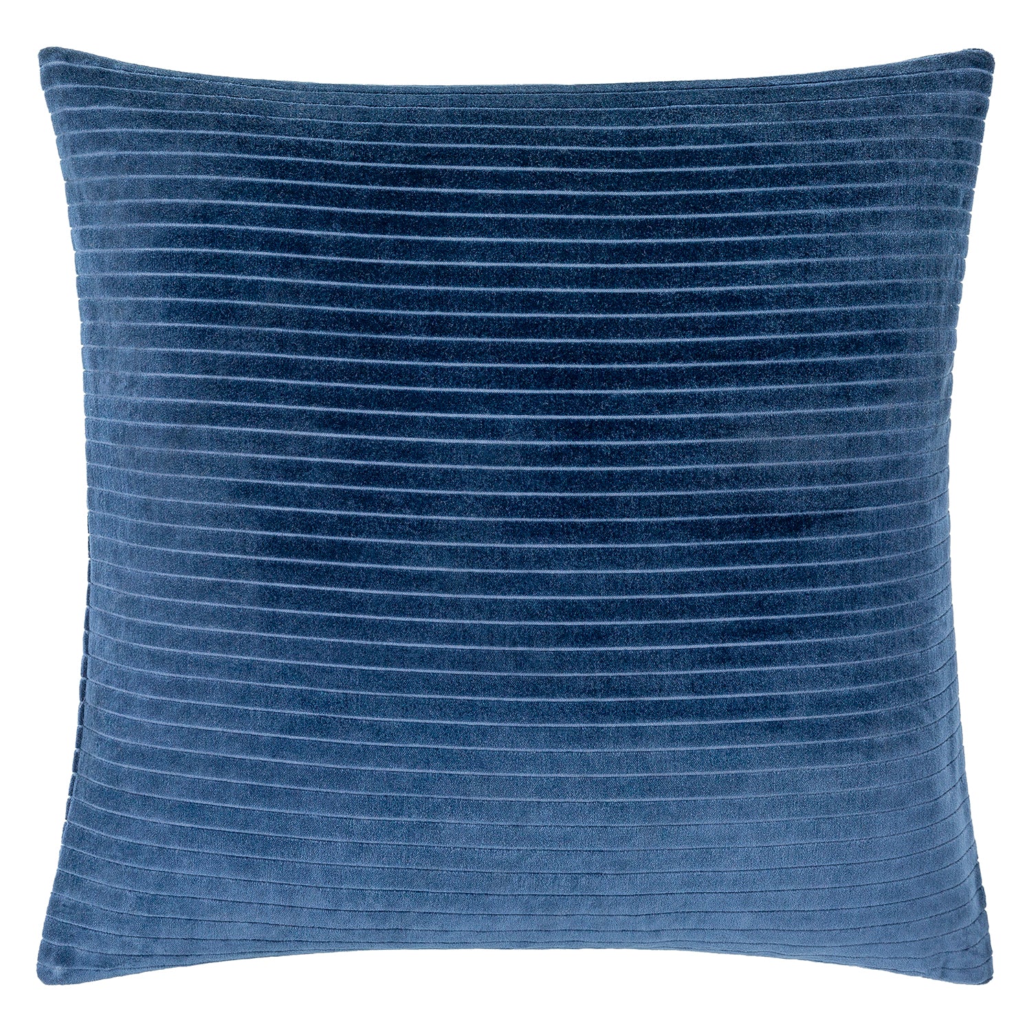 Cotton Velvet Stripe Throw Pillow