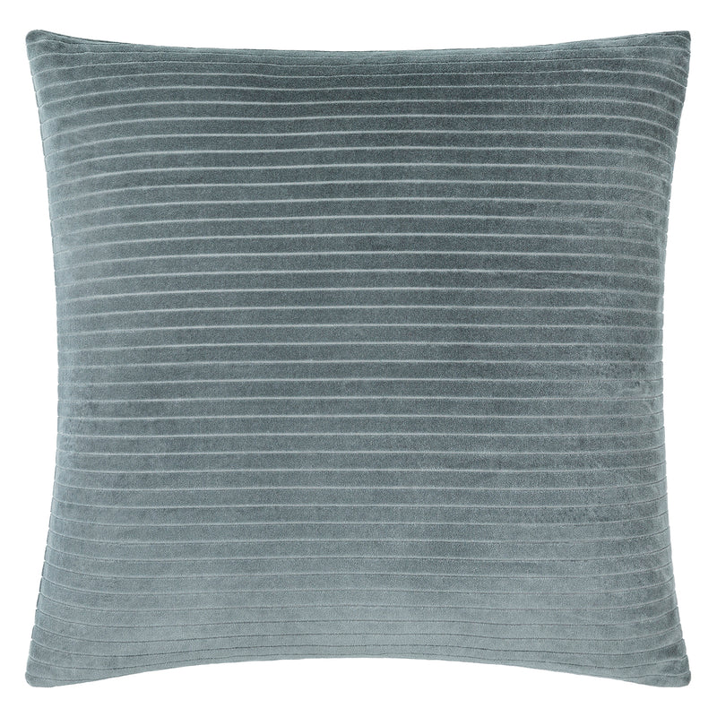 Cotton Velvet Stripe Throw Pillow