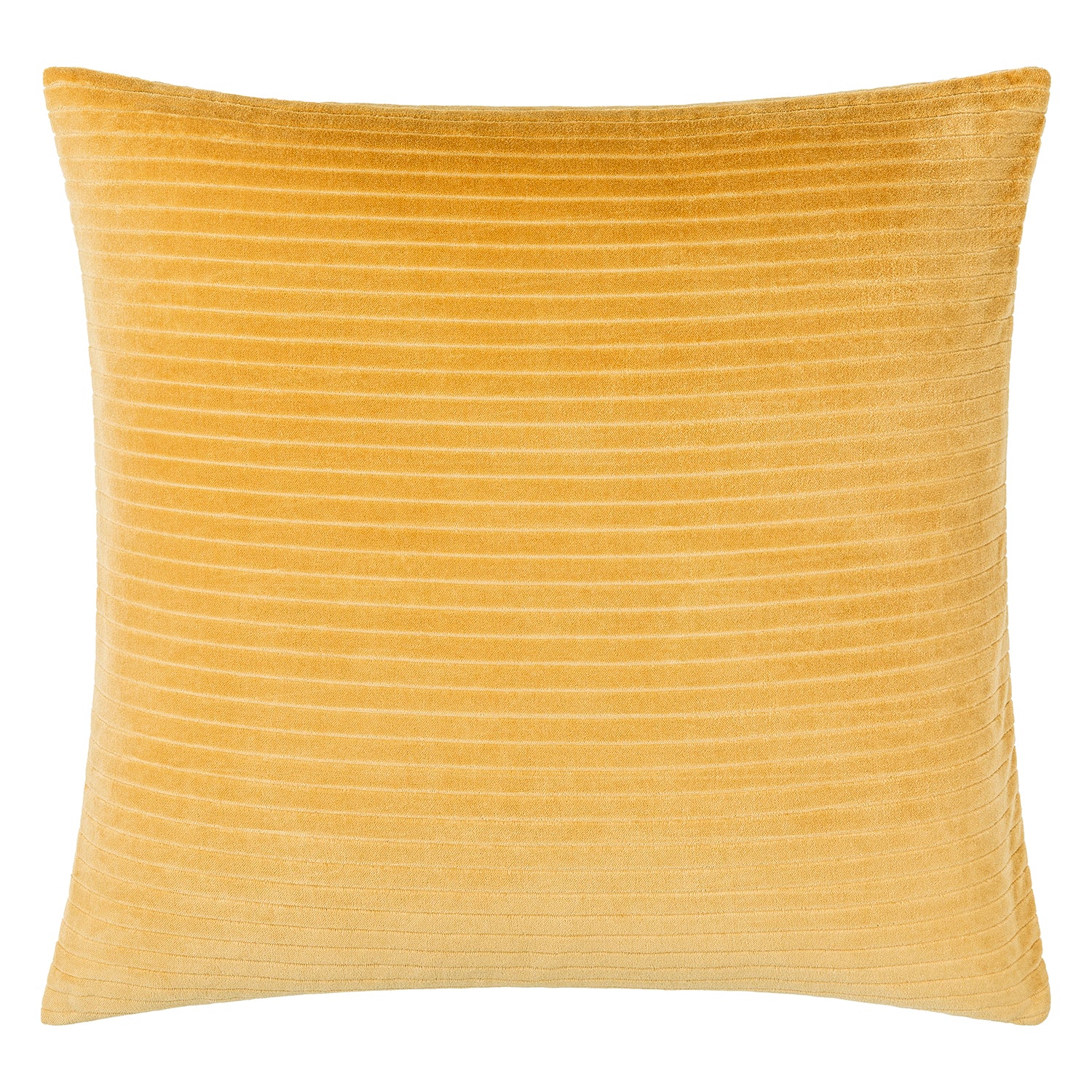 Cotton Velvet Stripe Throw Pillow