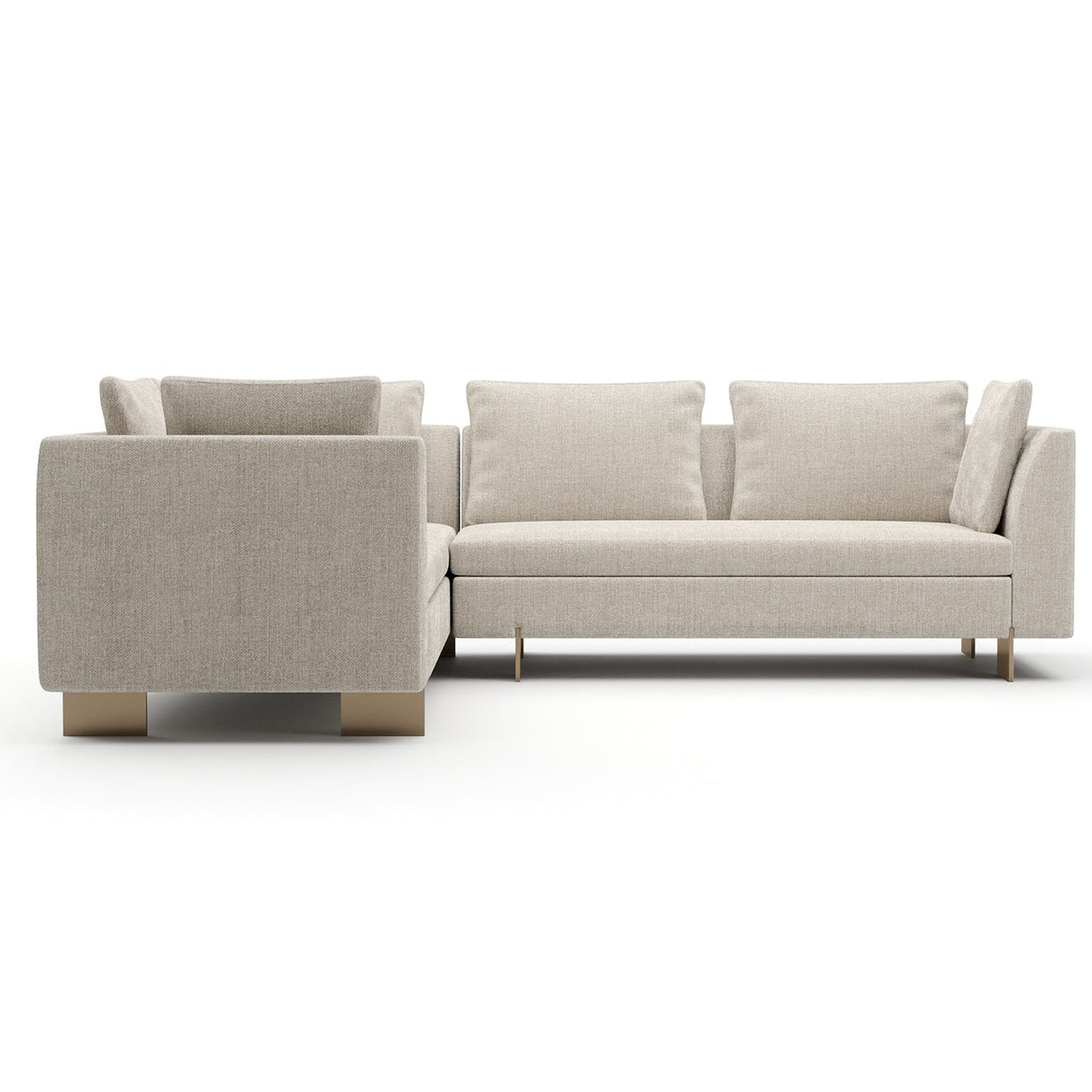Caracole Altura RAF L Small Sectional Sofa