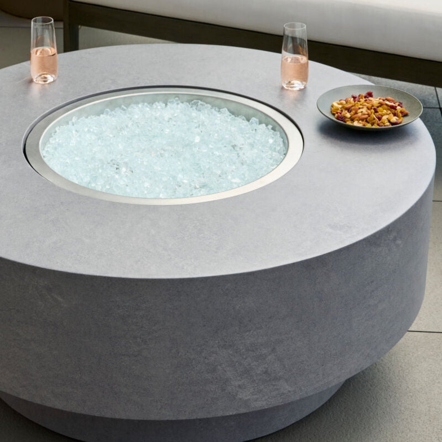 Daniella Aluminum Fire Table