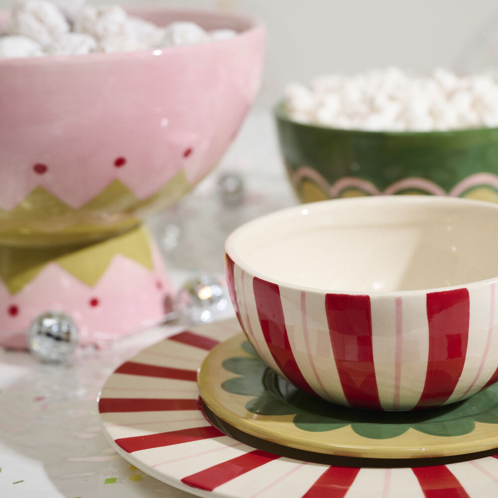 Deck the Halls Dining Plate Set of 4