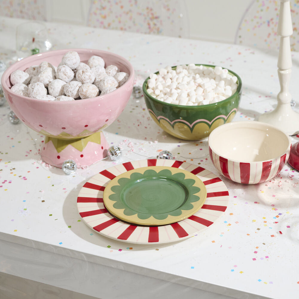 Deck the Halls Dining Plate Set of 4