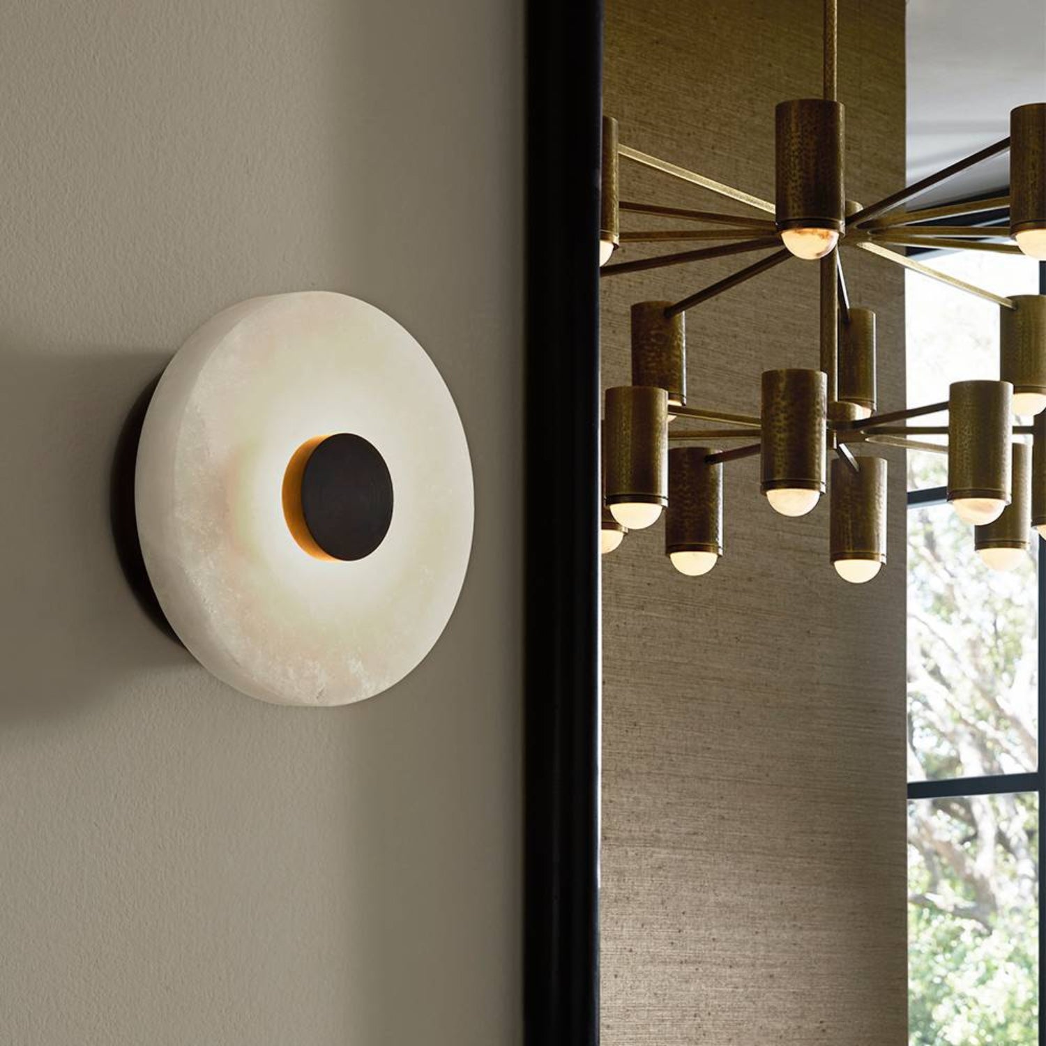 Arteriors Moers Brass Flush Mount