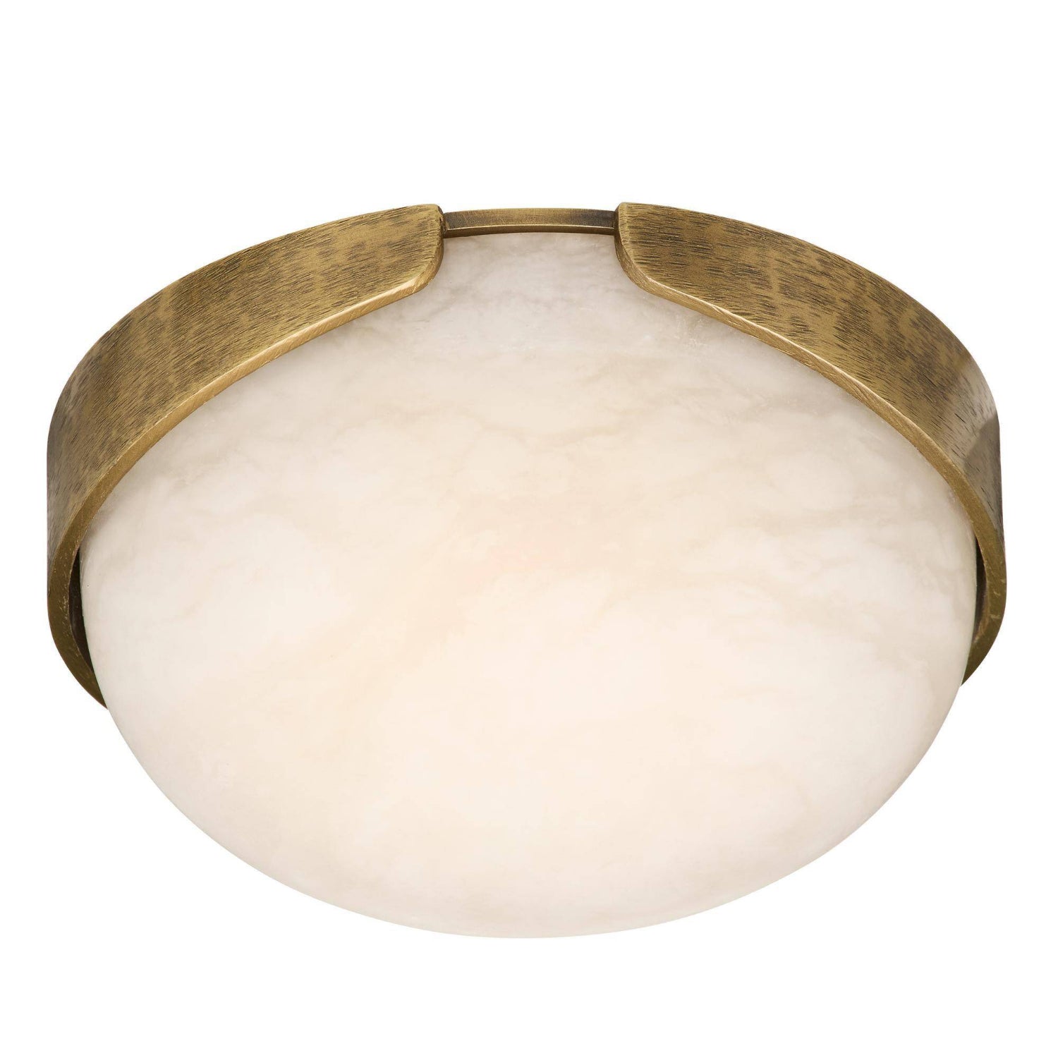 Arteriors Elara Antique Brass Mini Flush Mount