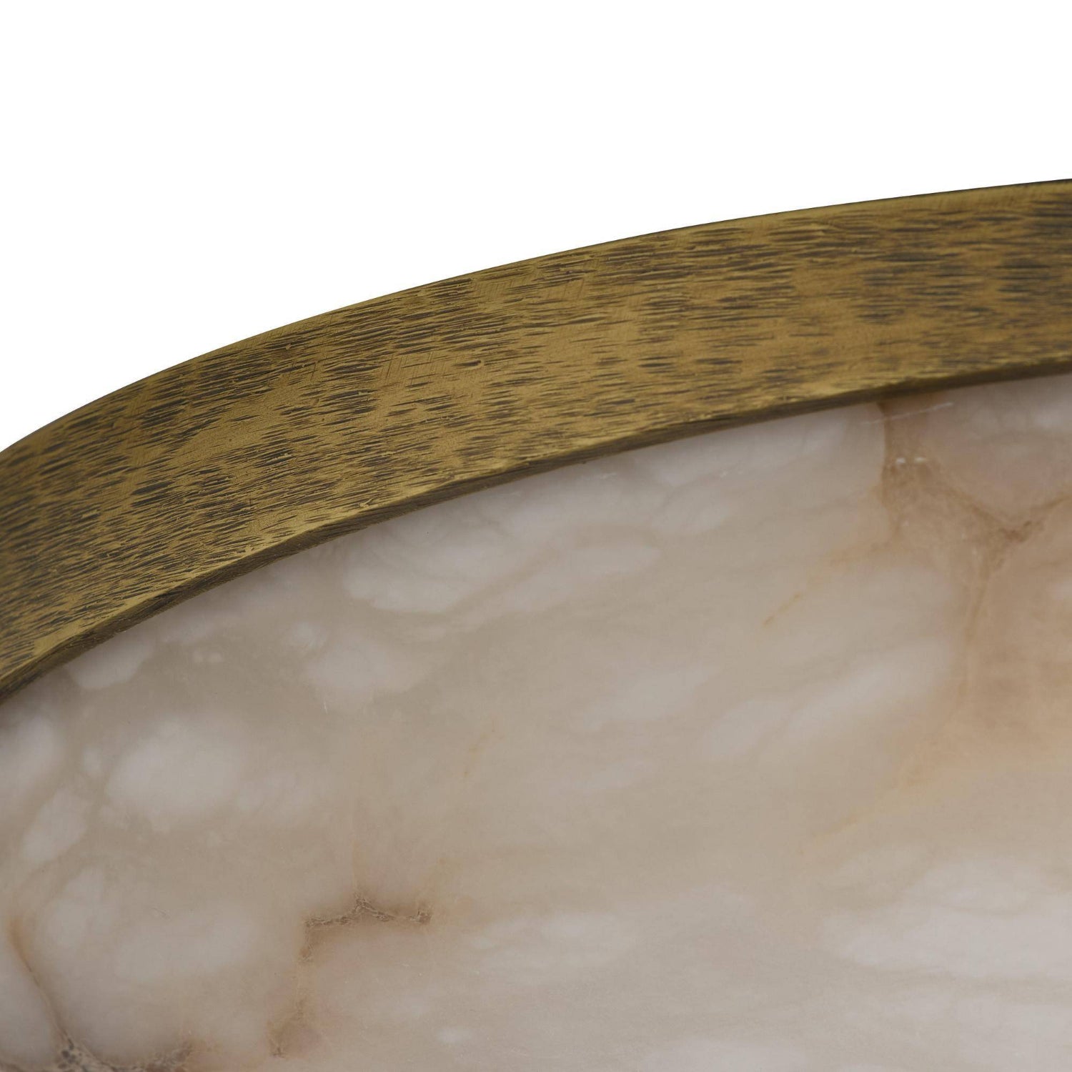 Arteriors Elara Antique Brass Flush Mount