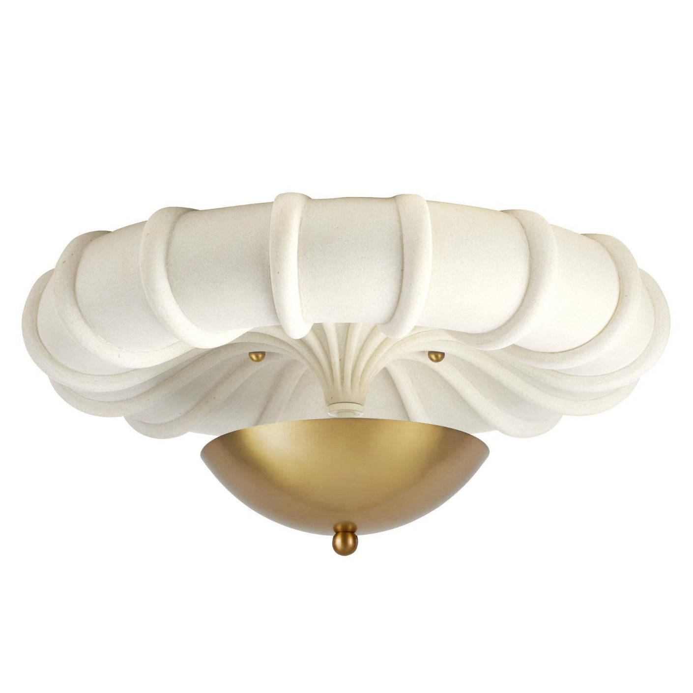 Arteriors Camella Gold Small Flush Mount