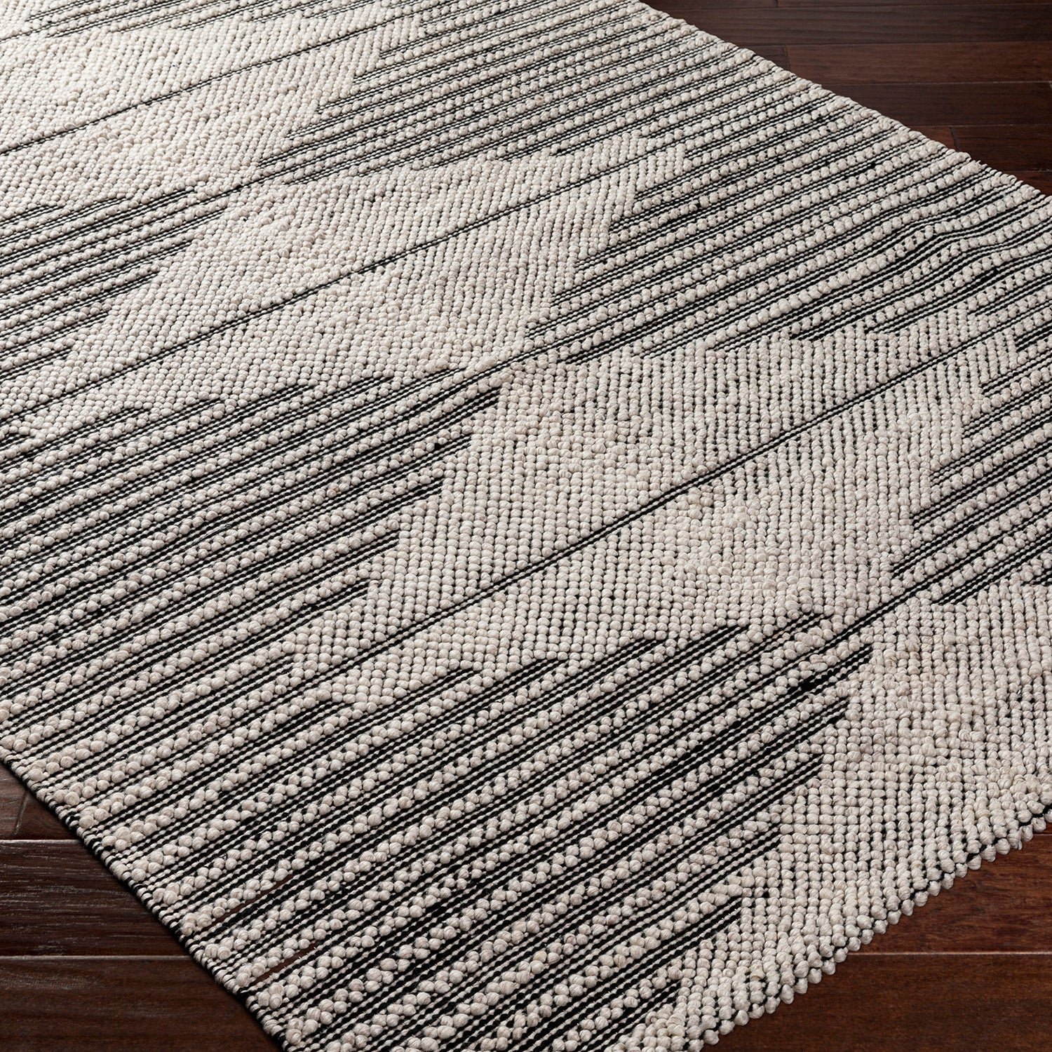 Surya Daffodil Pyramids Hand Woven Rug