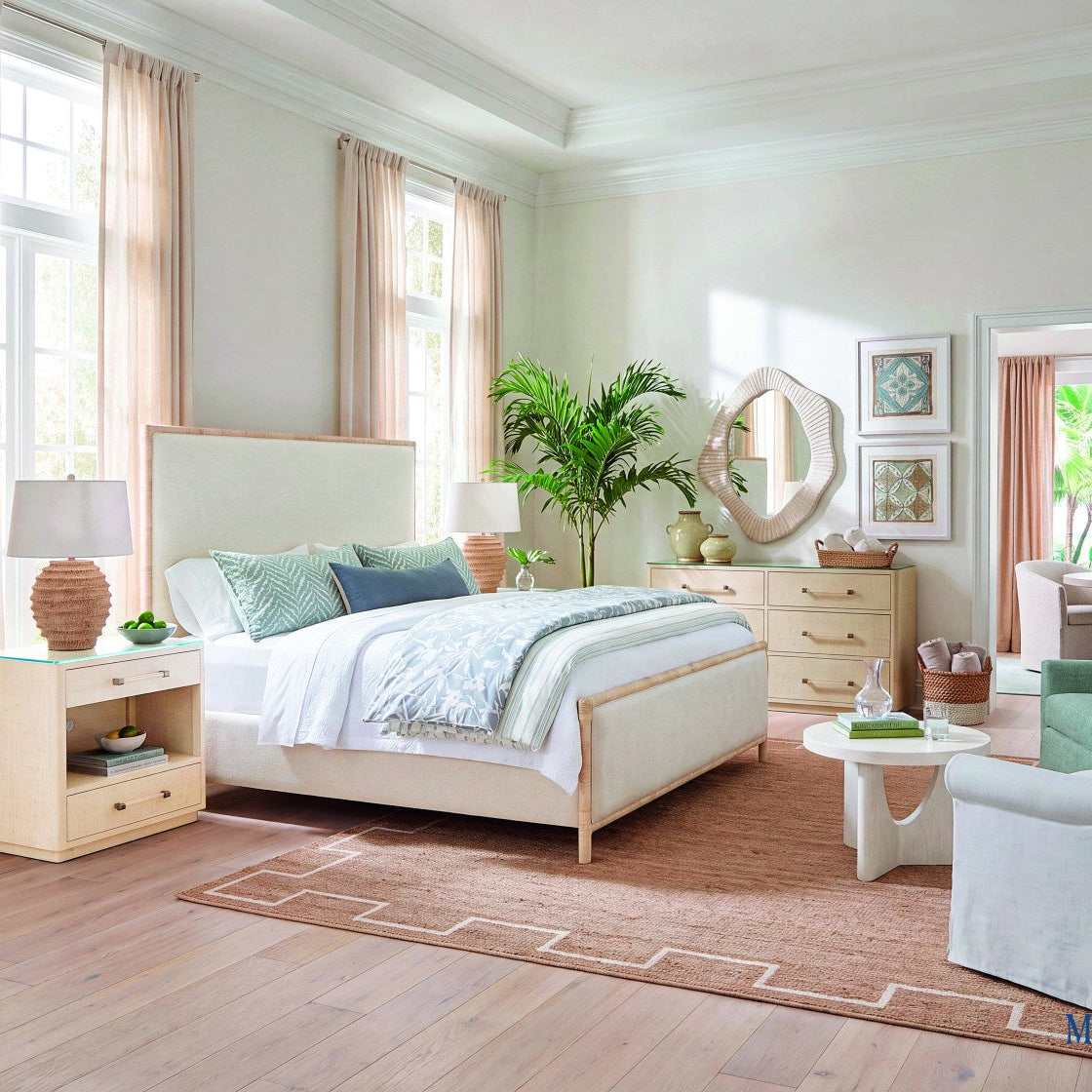 Margaritaville Bali Queen Upholstered Panel Bed
