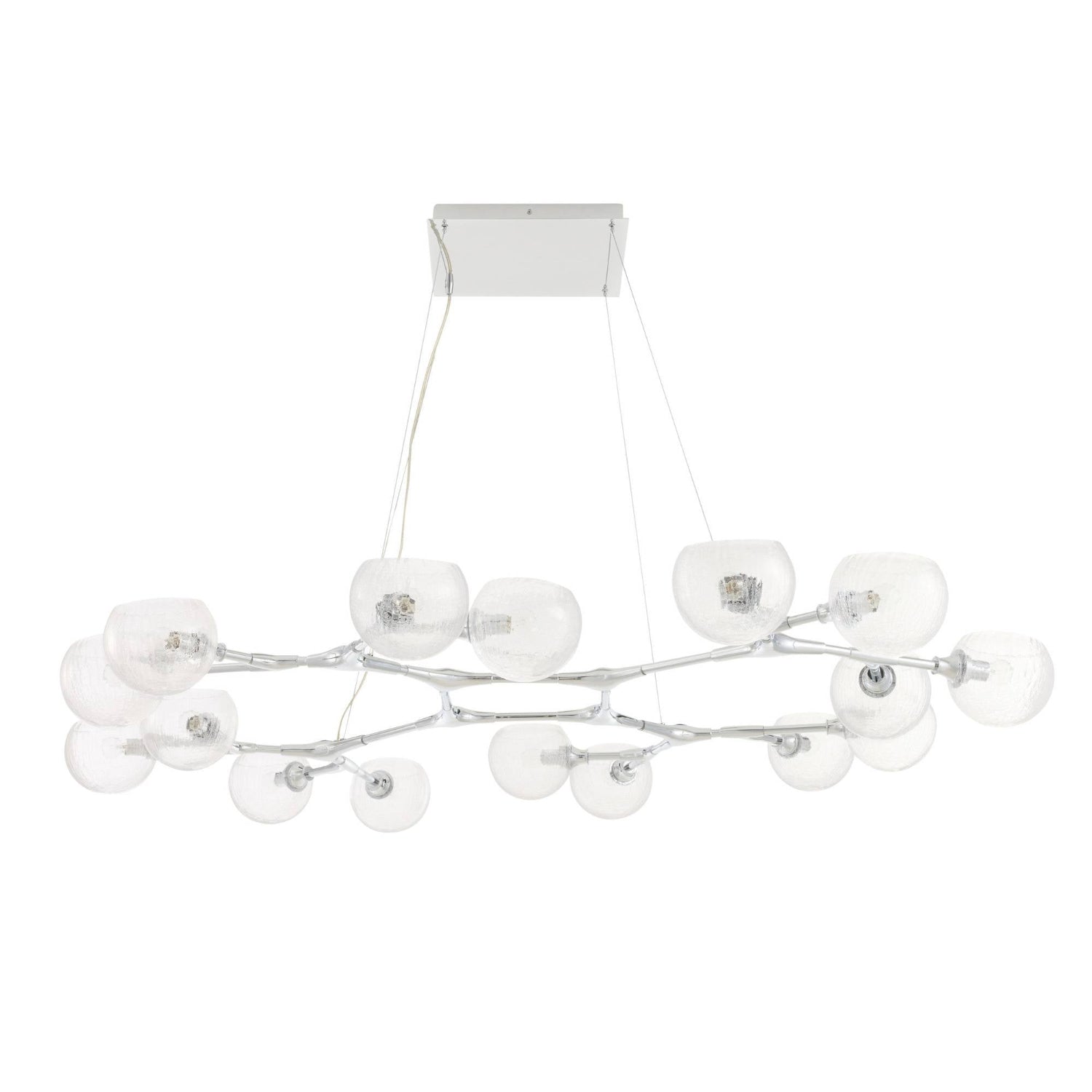 Arteriors Mahowald Chrome Fixed Chandelier