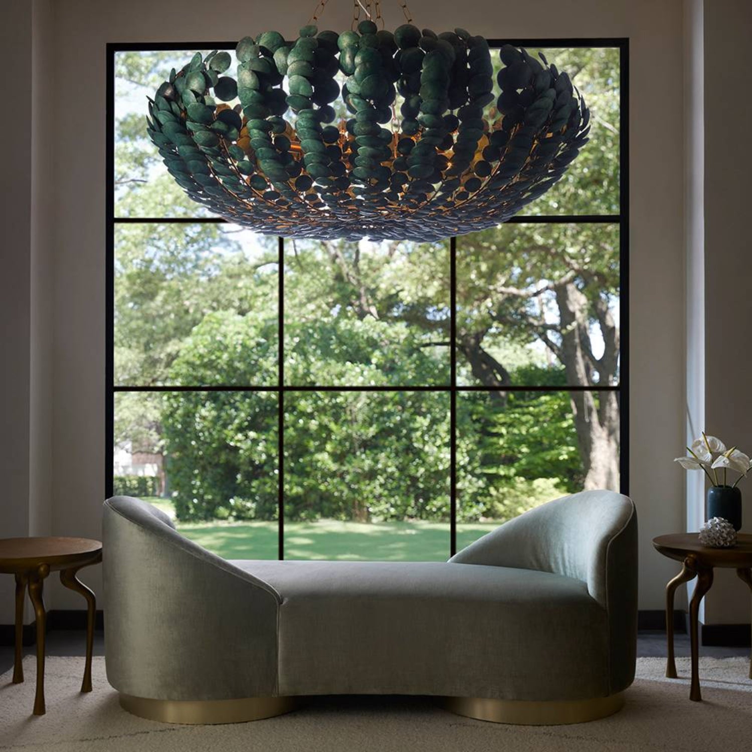 Arteriors Bilal Eucalyptus Round Chandelier