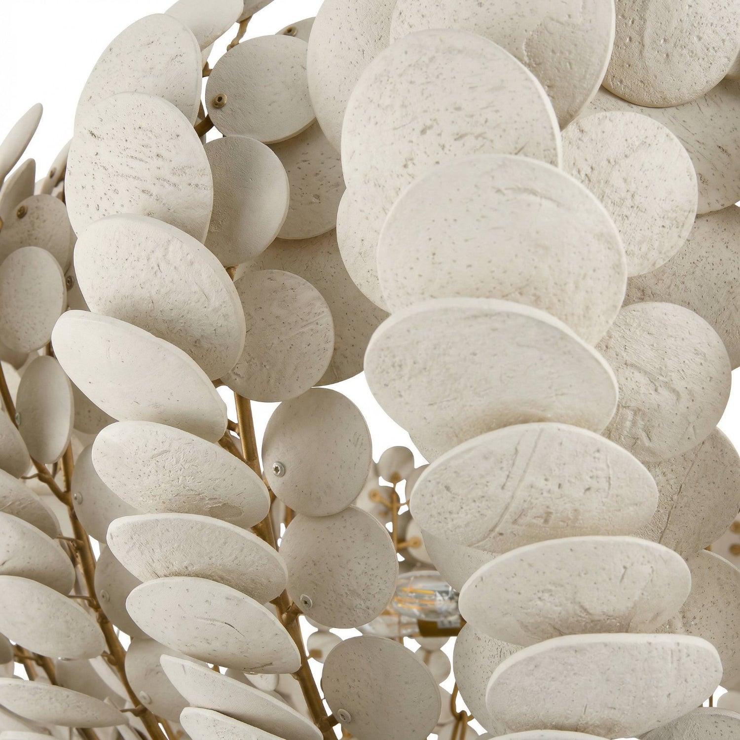Arteriors Bilal Ivory Round Chandelier