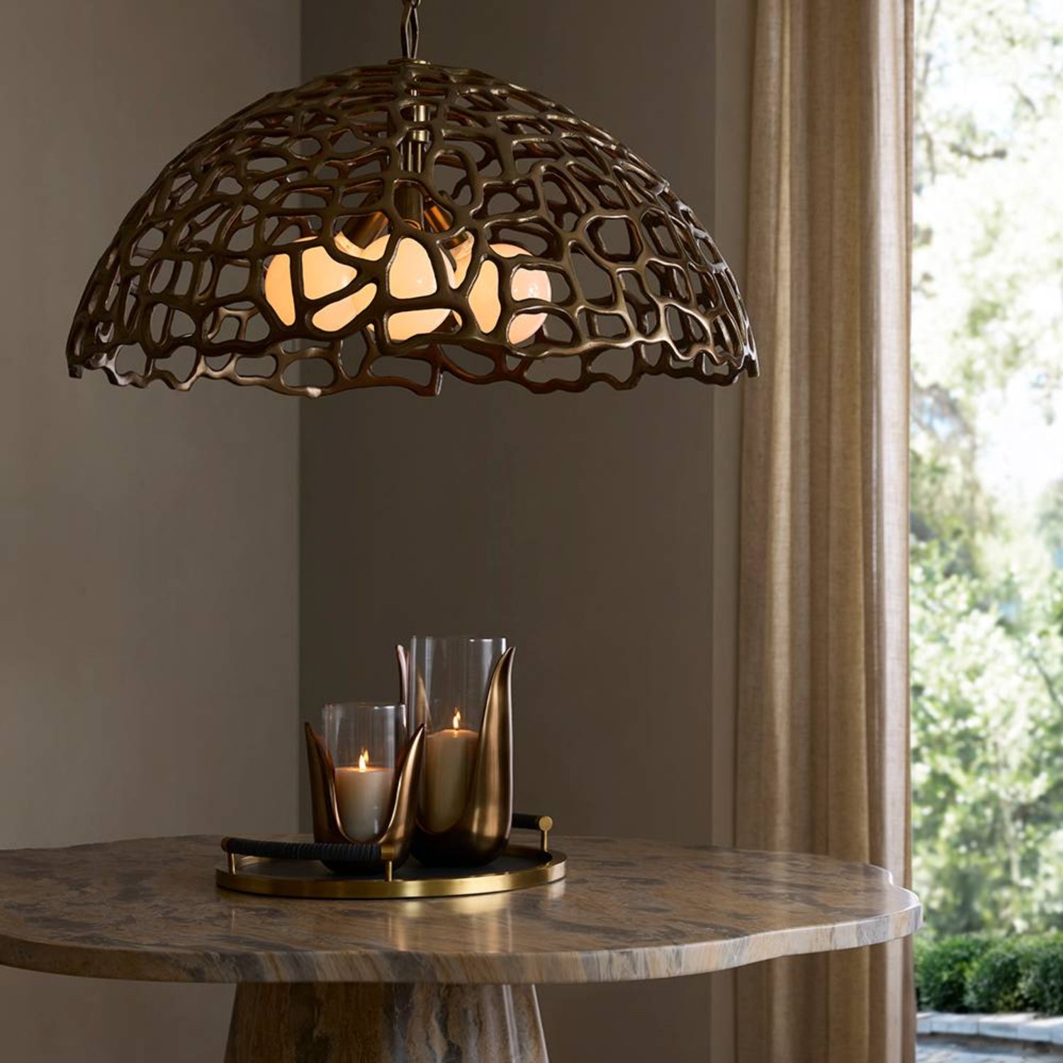 Arteriors Lotus Pendant
