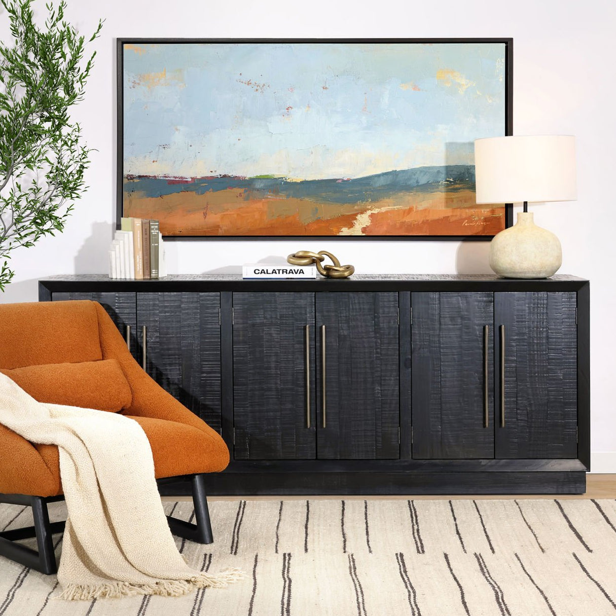 Humphreys Black Sideboard