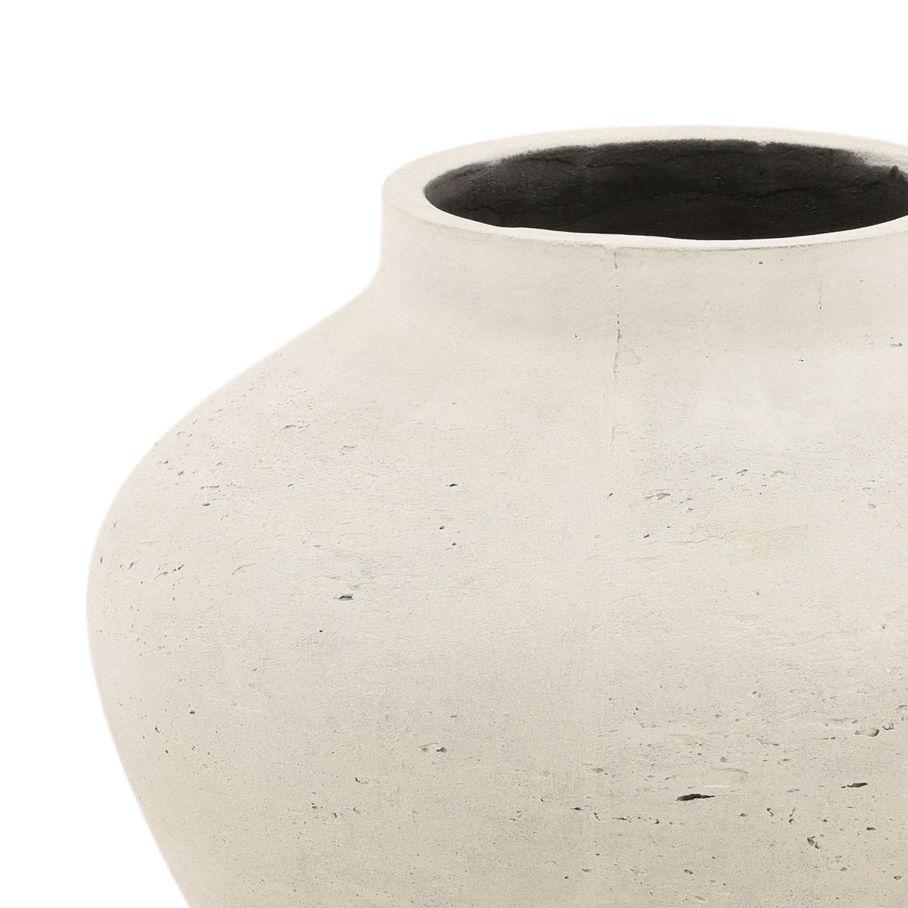 Jocasta Antique White Vase