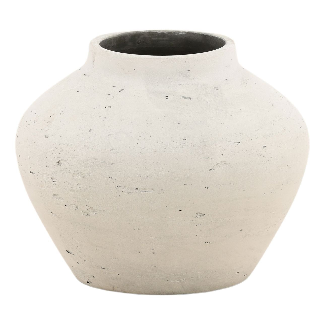 Jocasta Antique White Vase
