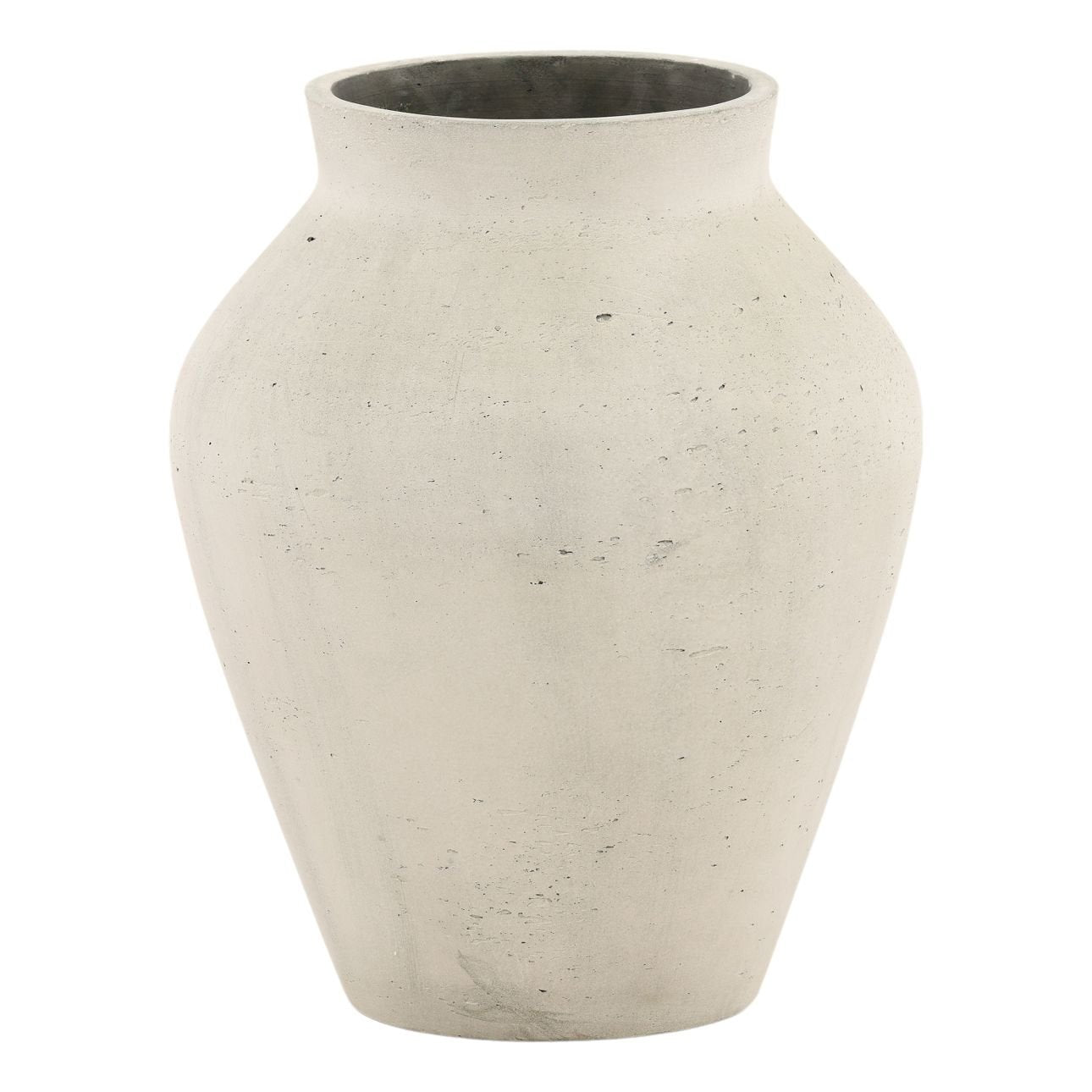 Faustus Antique White Vase