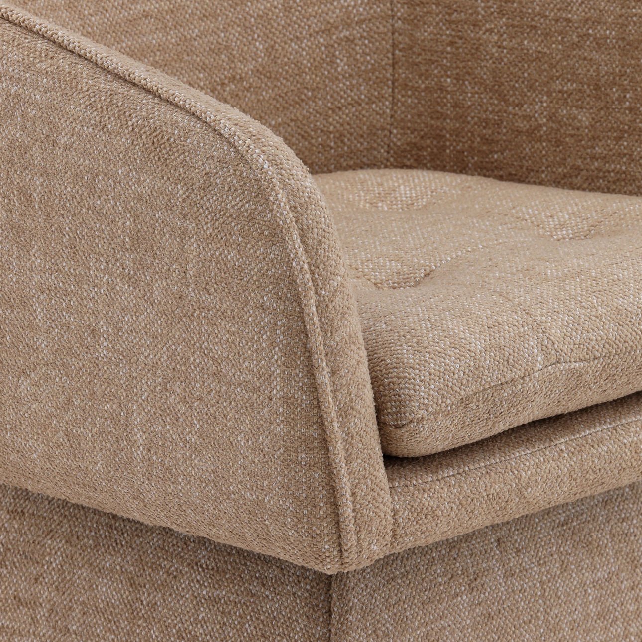 Jonie Camel Swivel Chair
