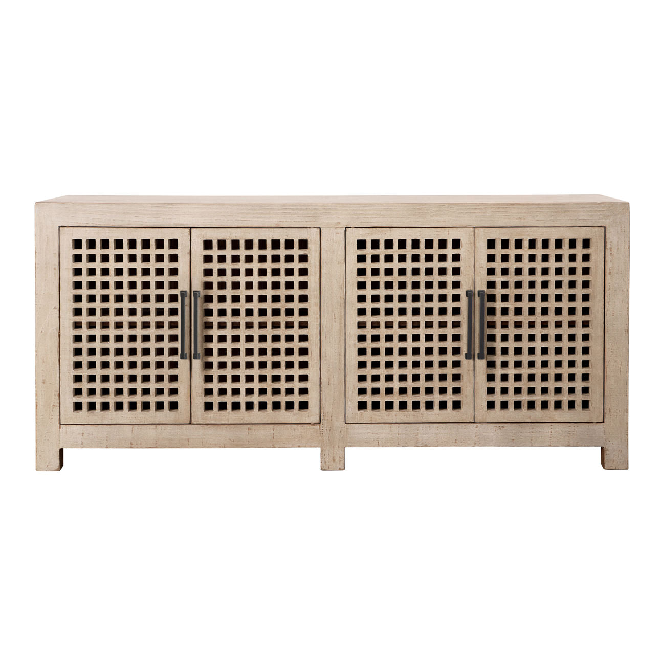 Devina Light Warm Wash 4-Door Sideboard