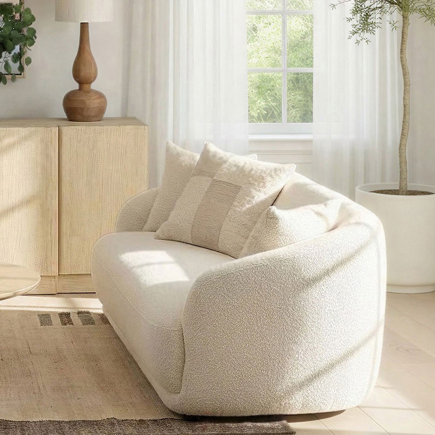 Yulissa Cream Sofa