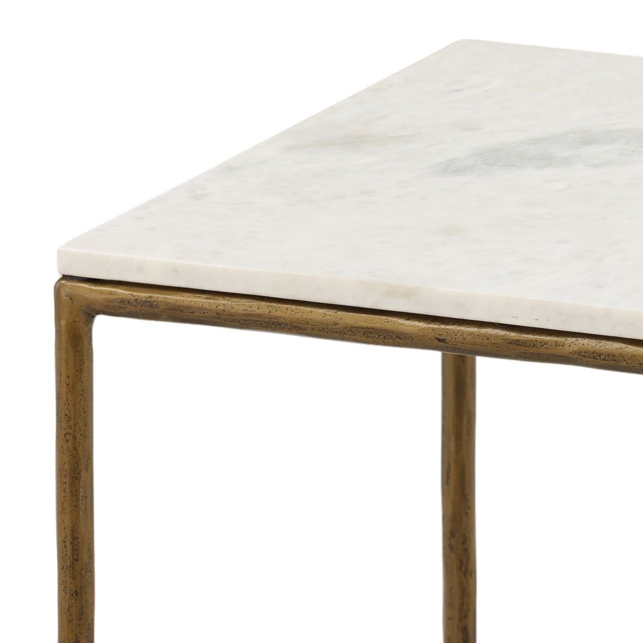 Perugia White Side Table