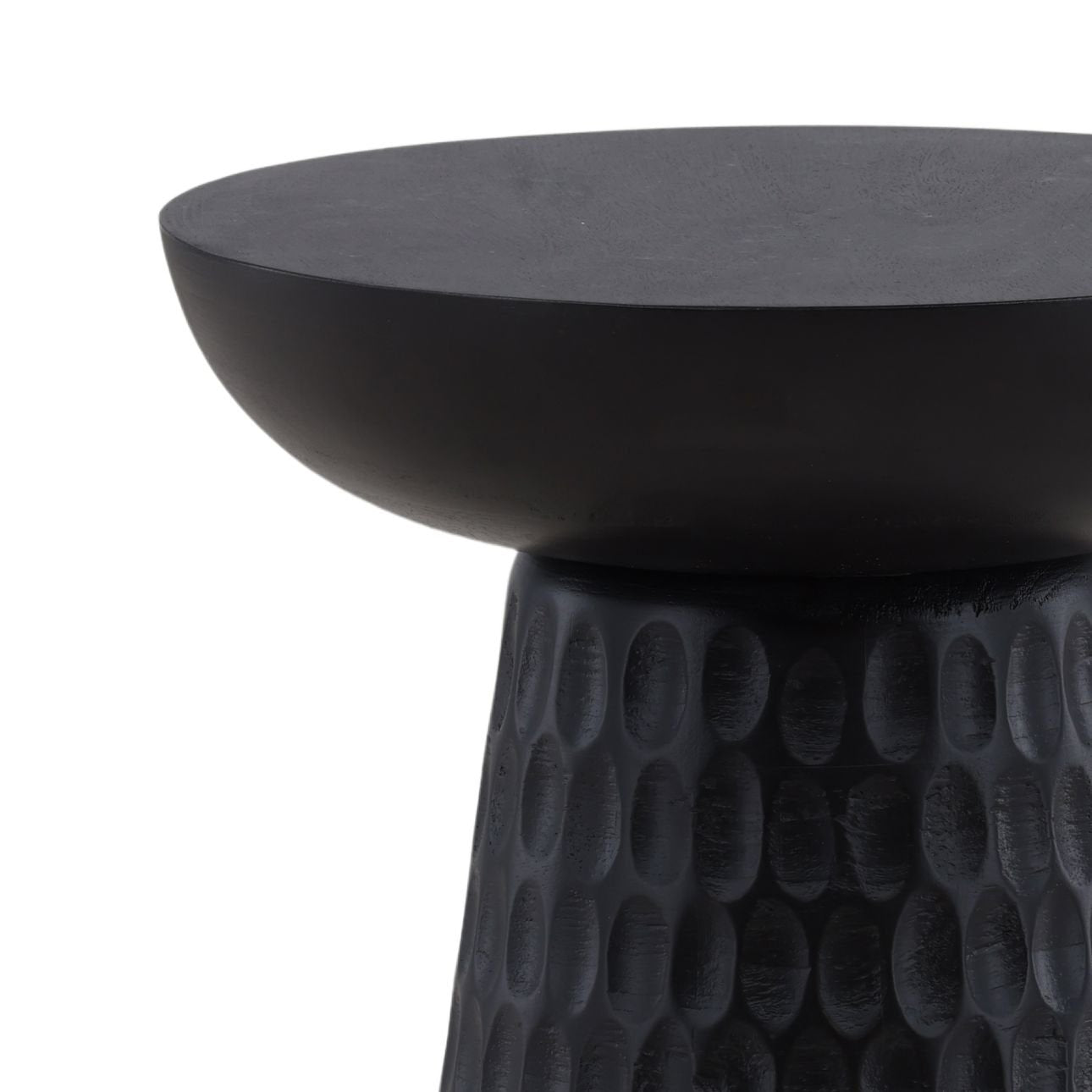 Marzell Black Side Table