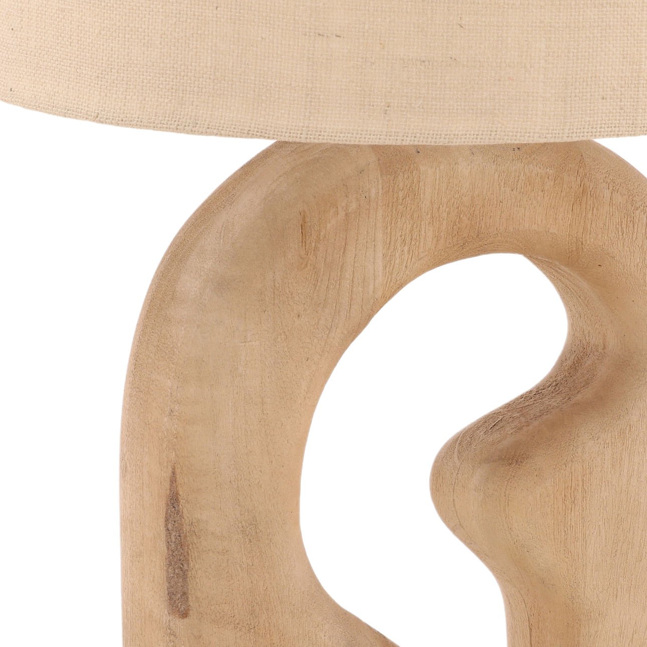 Sage Wood Table Lamp