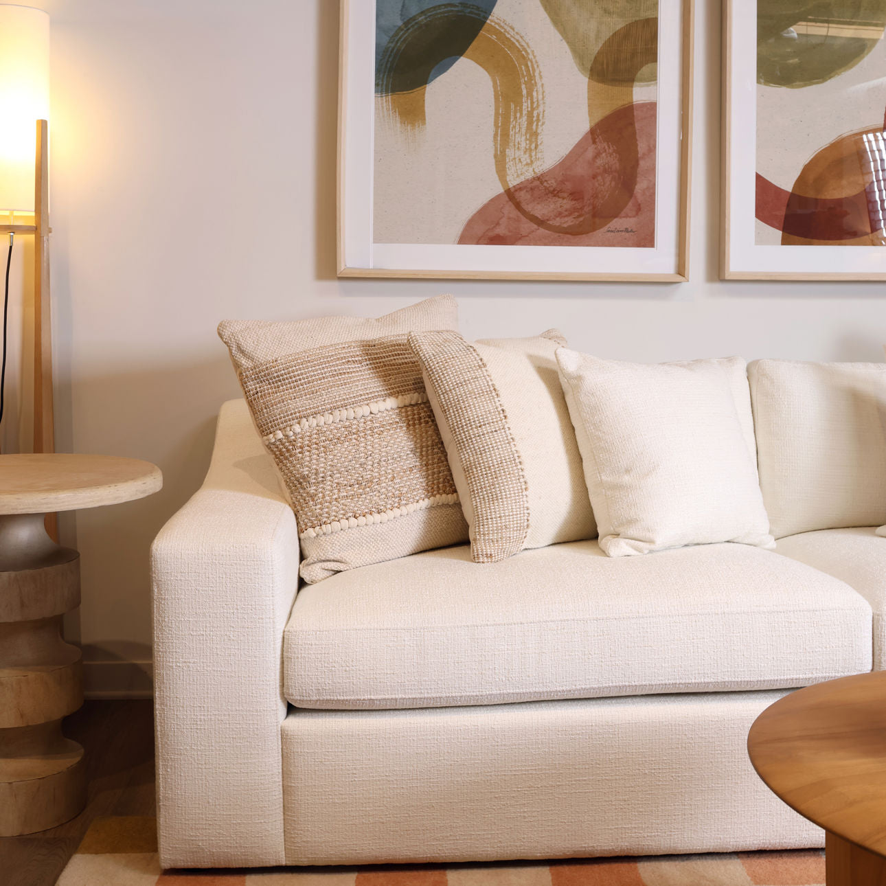 Blanche Throw Pillow