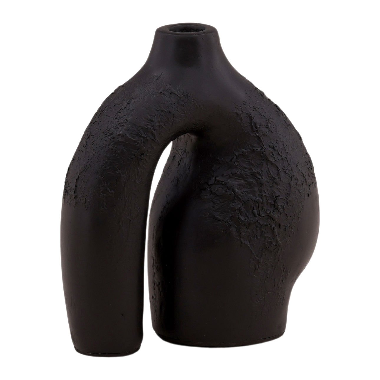 Ignazio Black Candle Holder