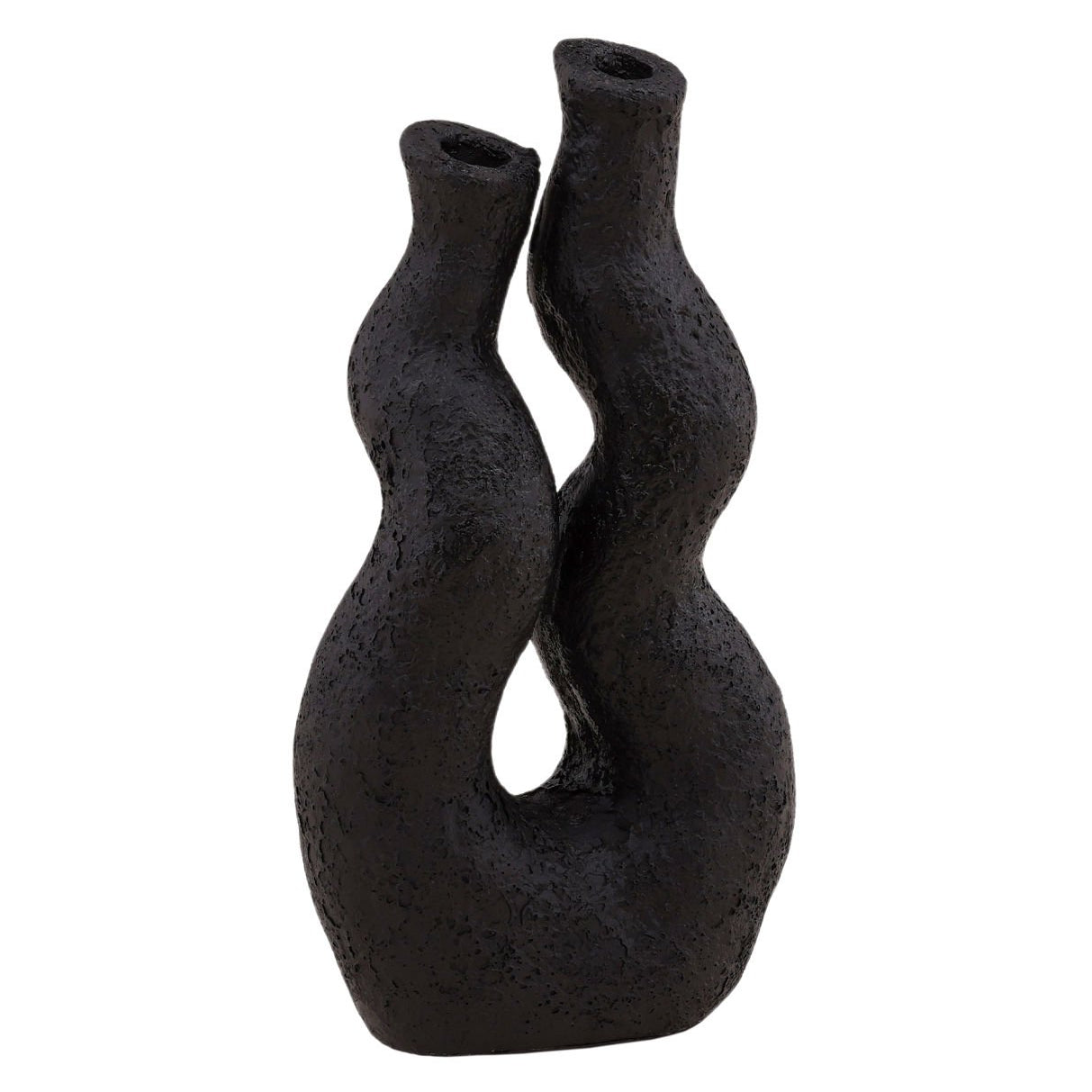 Nazario Black Vase