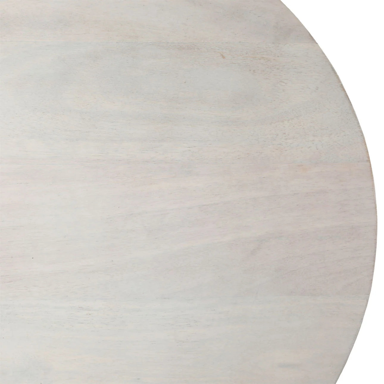 Demetra White End Table