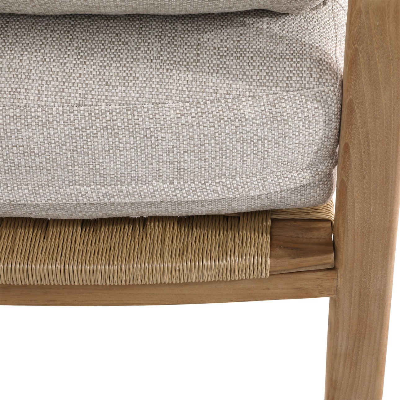 Lexy Taupe Outdoor Occasional Chair