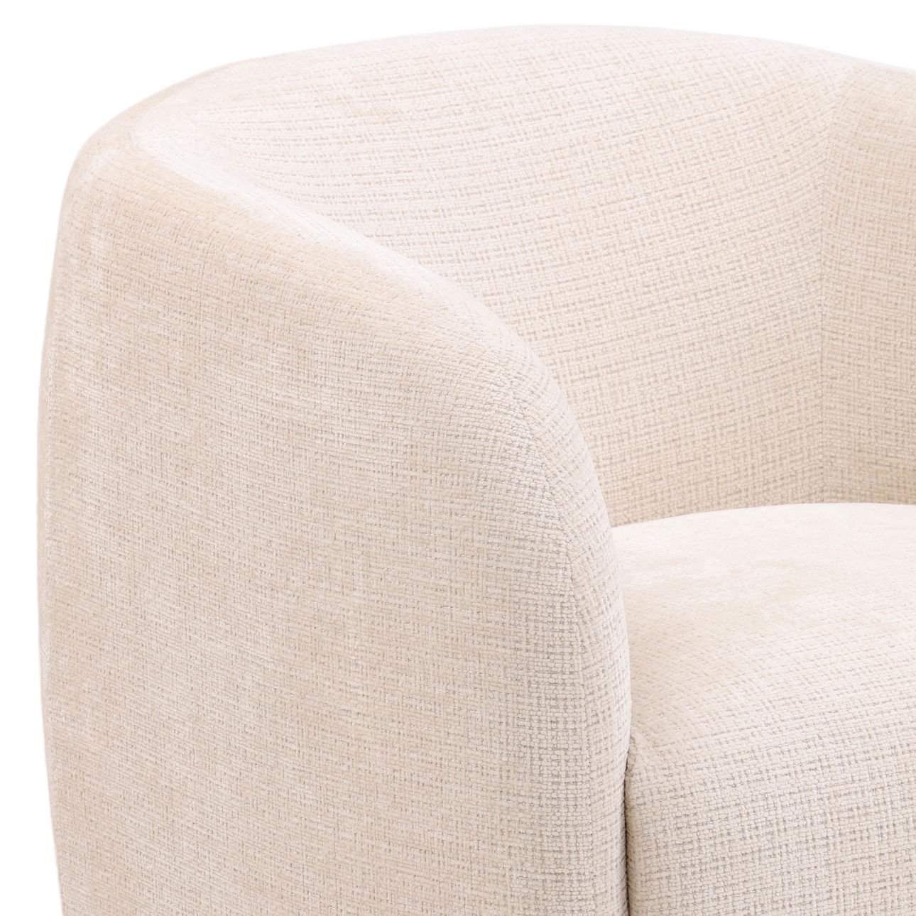 Neva Cream Swivel Chair