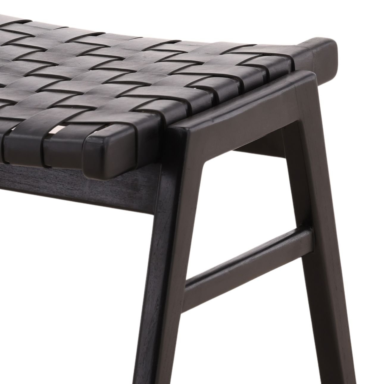 Luisa Black Ottoman