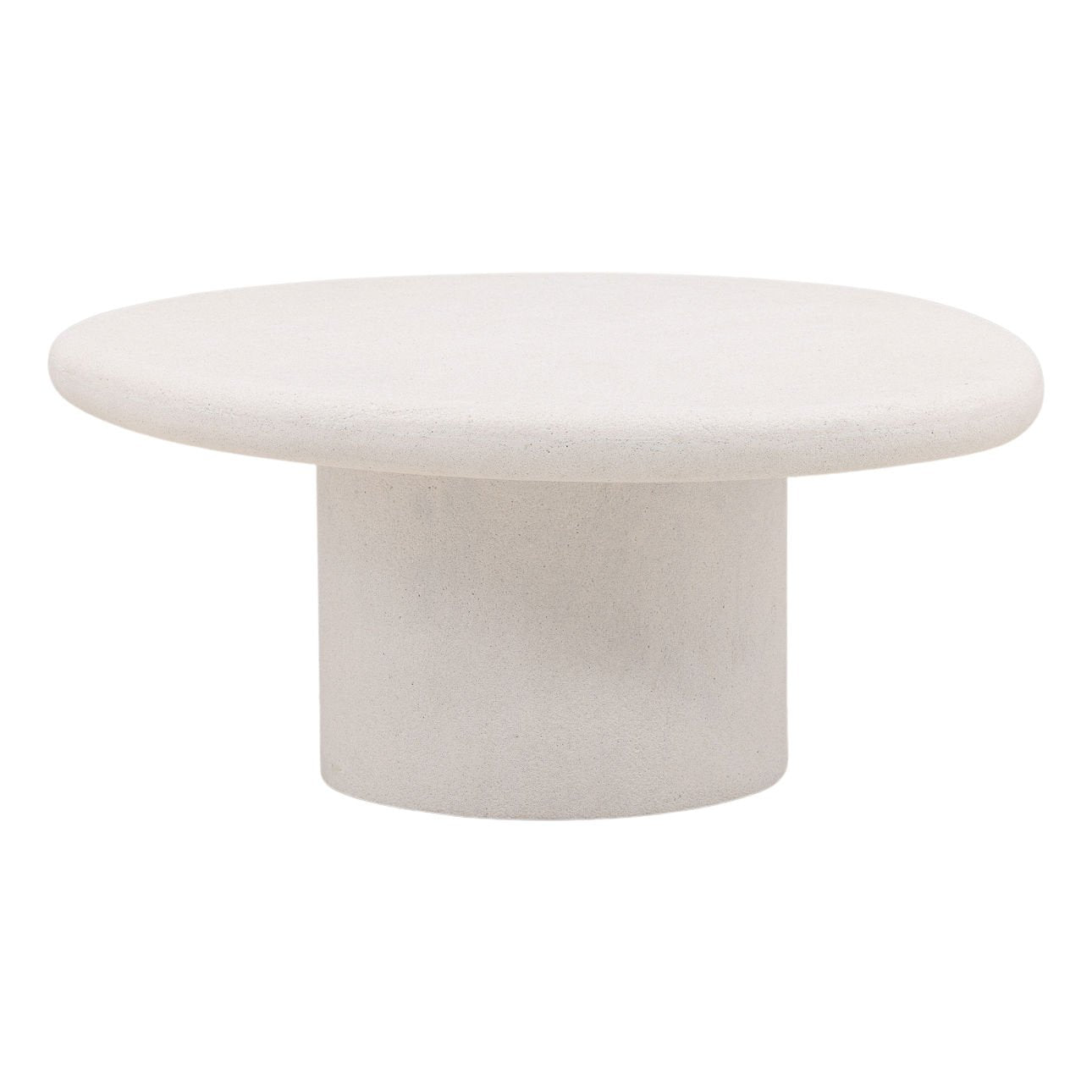 Raul outdoor coffee table top-down view