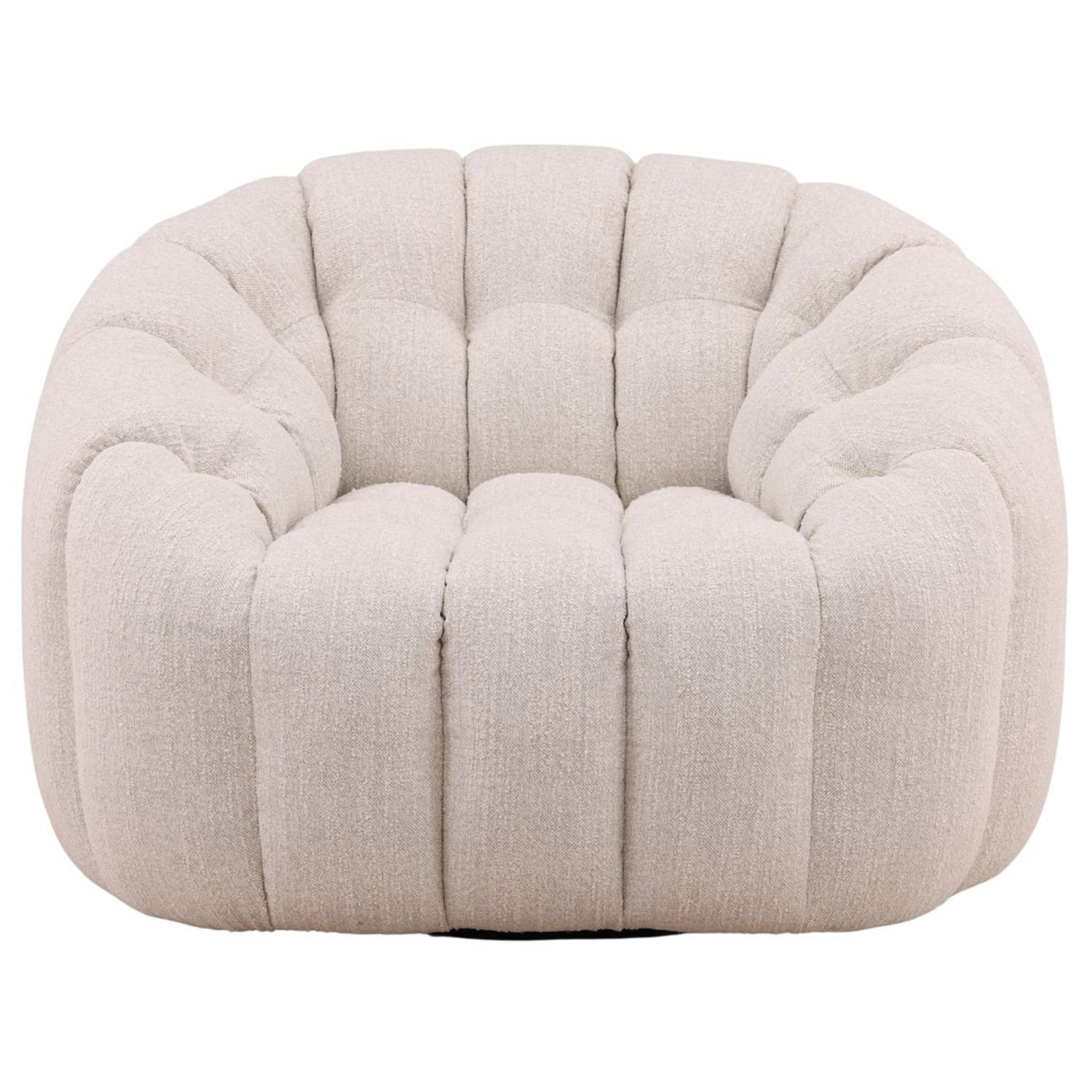 Rume Cream Swivel Chair